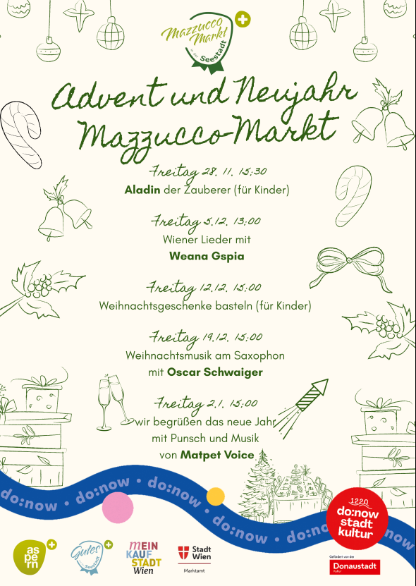 Weihnachtsprogramm Mazzucco Markt