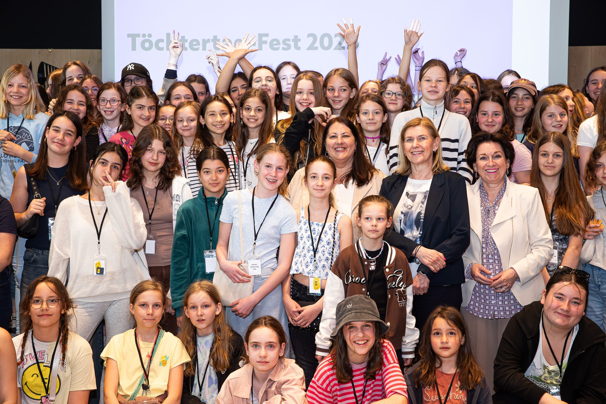 Gruppenbild vom Töchtertag-Fest 2025