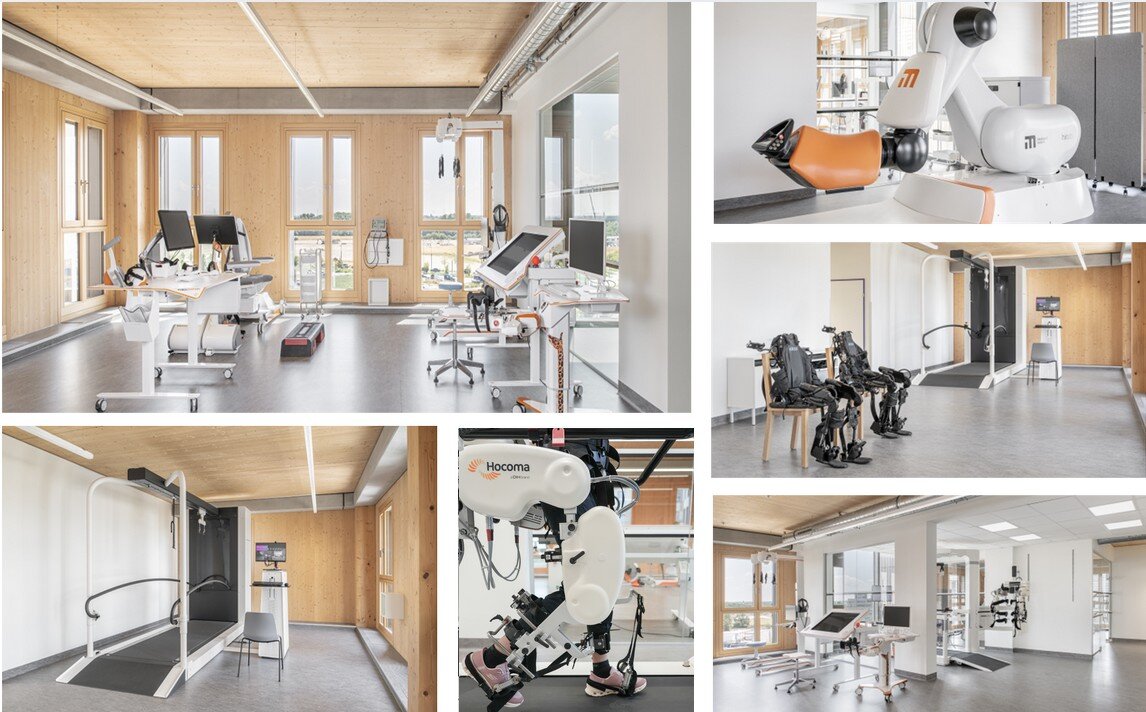 Bild von Geräten im Therapiezentrum tech2people