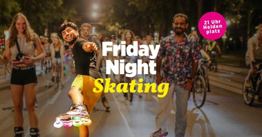 Plakat für das Friday Night Skating