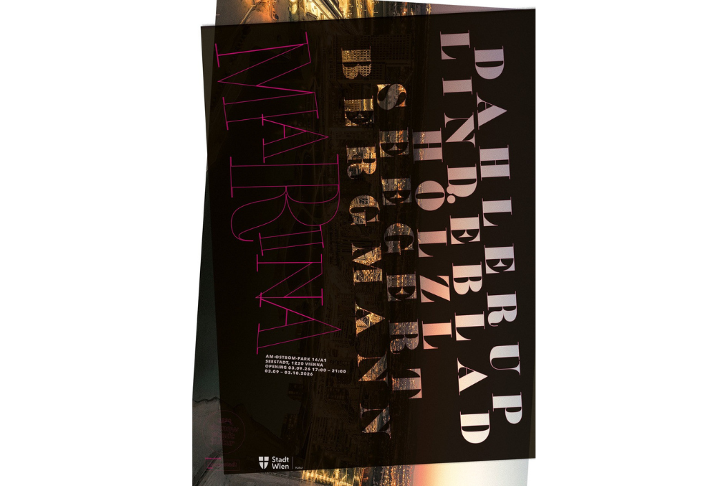 Plakat der Ausstellung "Marina"