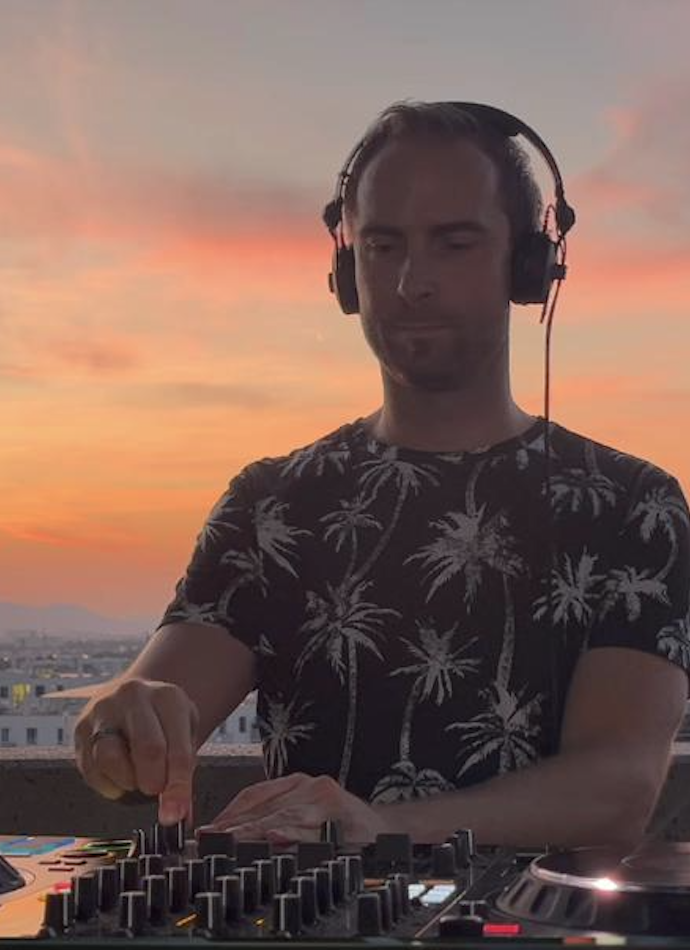 DJ Ray-Kay am DOCK Seestadt