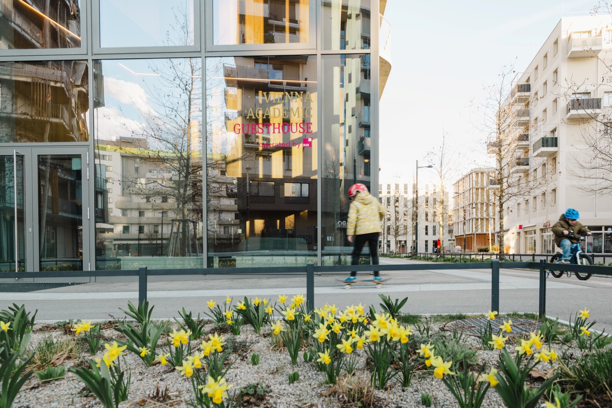 temporäres Wohnen für Akademiker mitten im Seeparkquartier