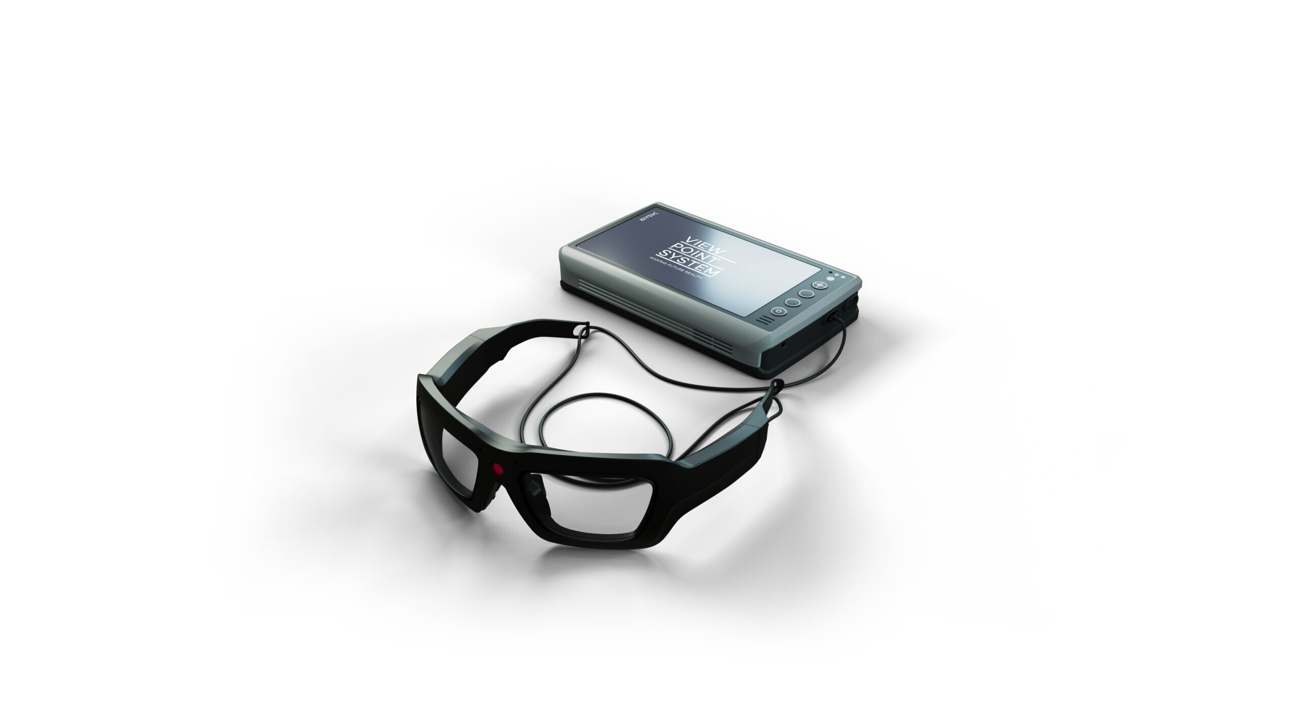 Datenbrille mit smart Unit