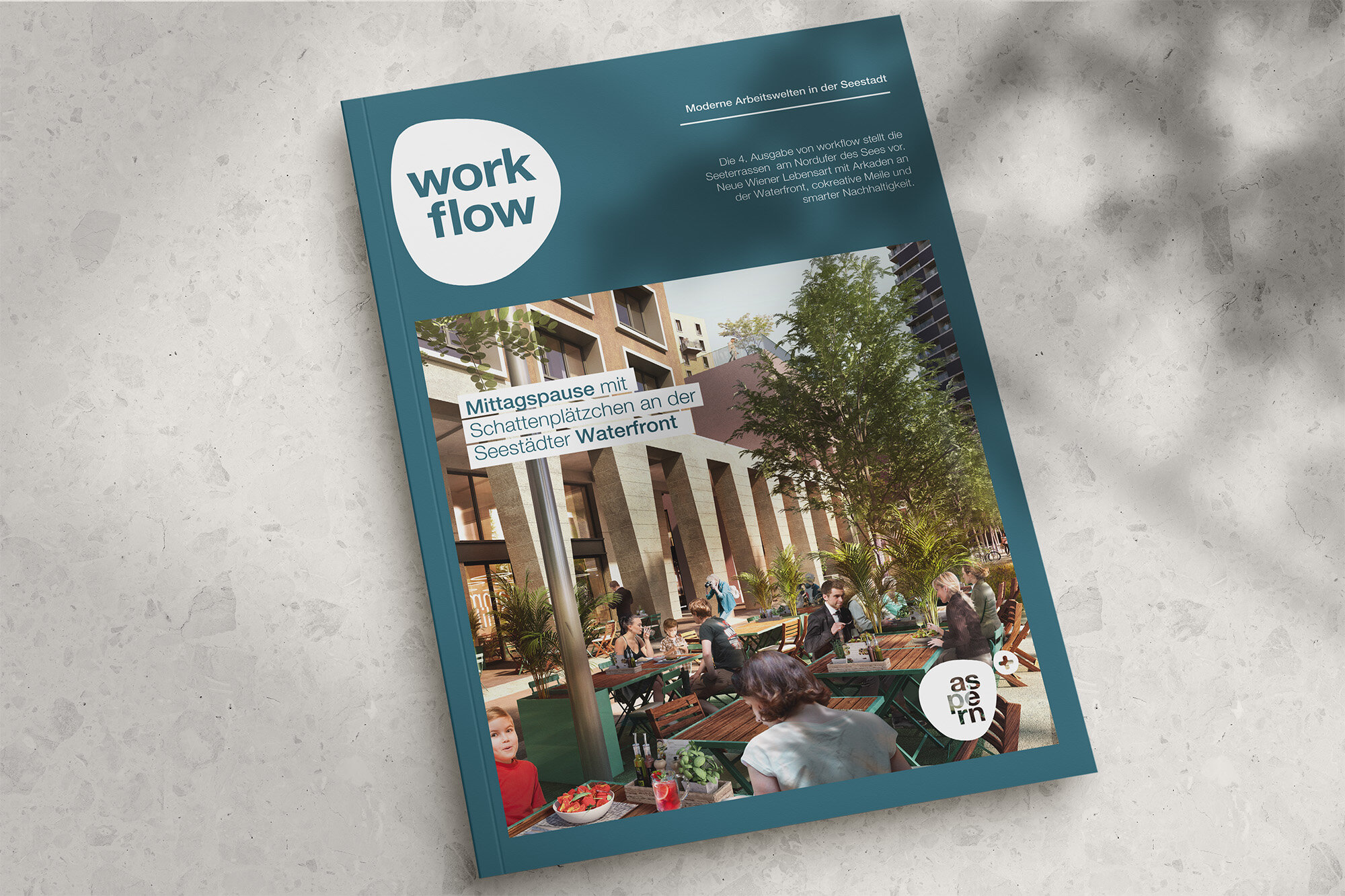 Die Seestädter Waterfront - workflow  Die Seestädter Waterfront - workflow Business Magazin Ausgabe 01-2020