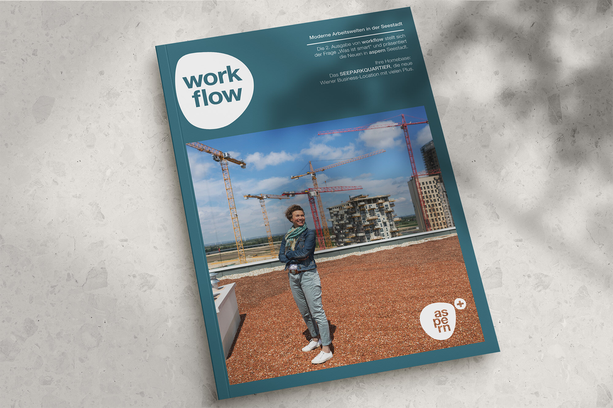 Seeparkquartier - workflow  Seeparkquartier - workflow Business Magazin Ausgabe 01/2019