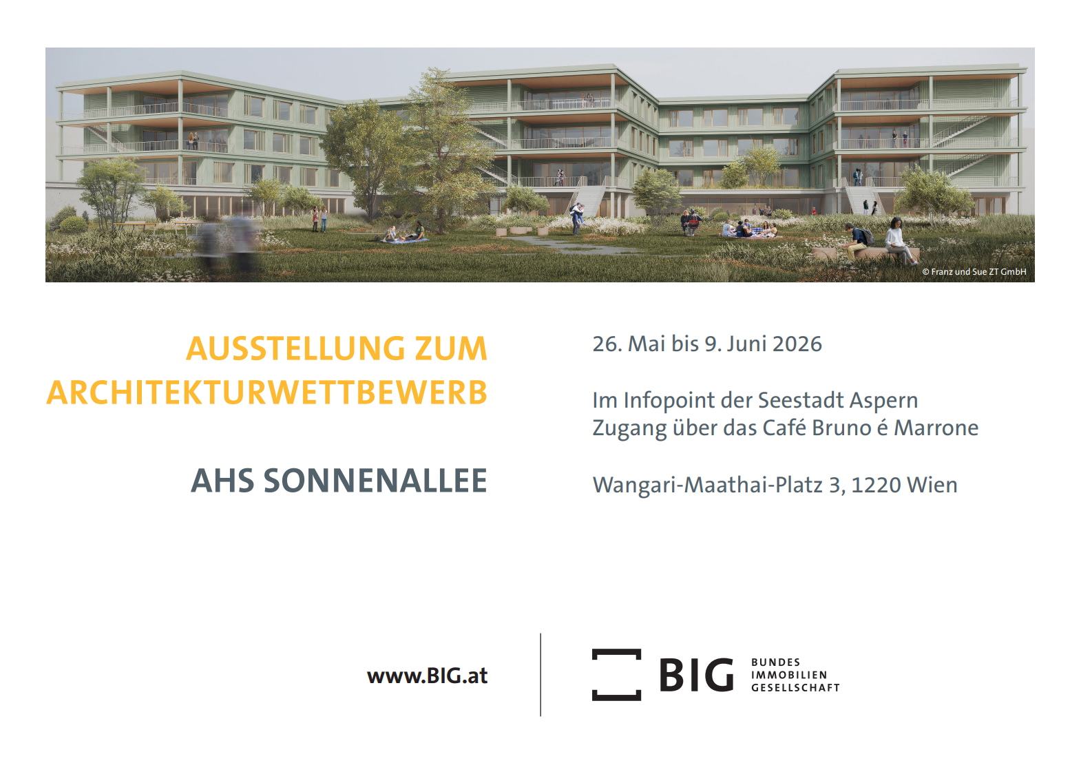 AHS - AUSSTELLUNG ZUM ARCHITEKTURWETTBEWERB