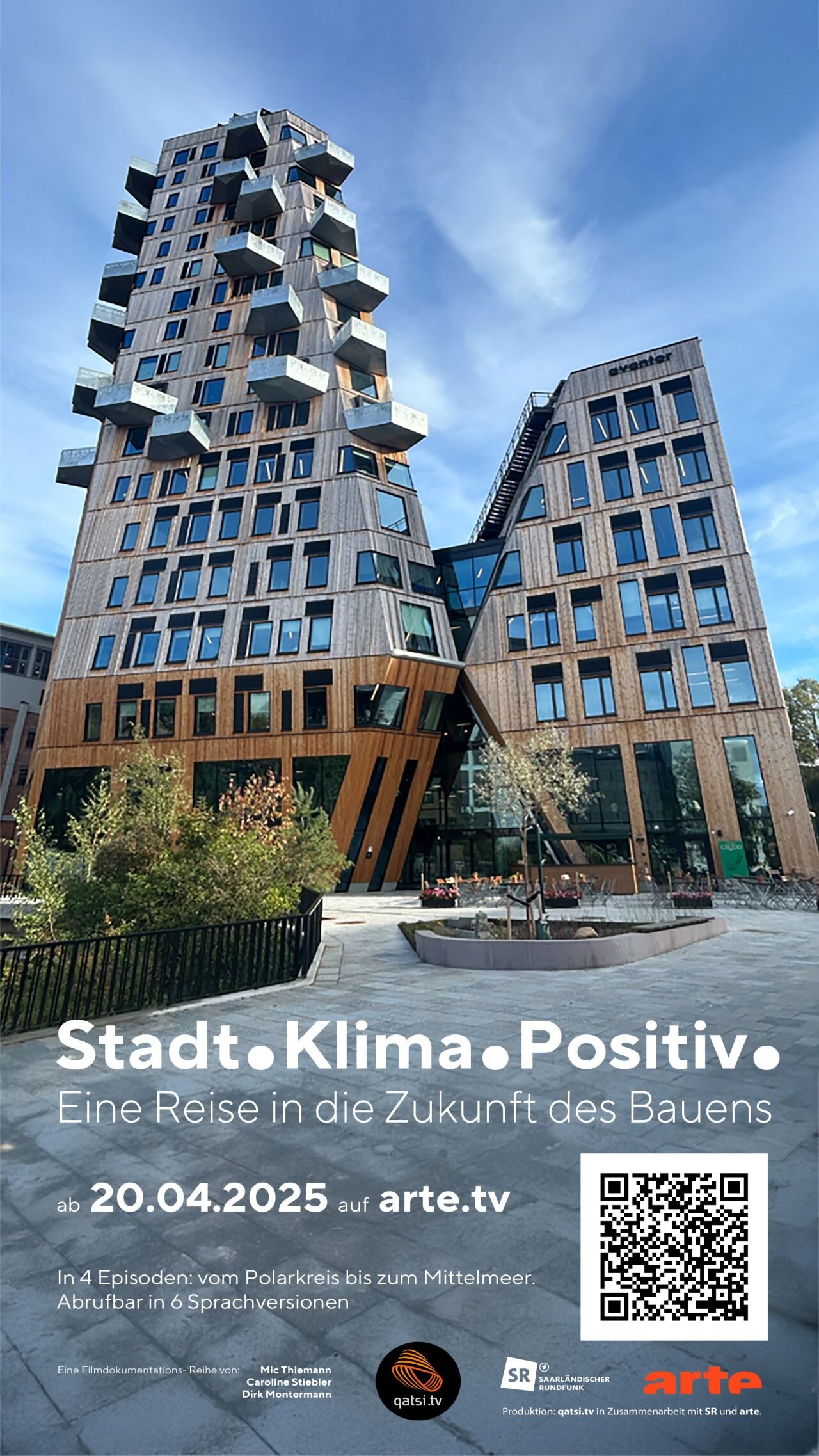 TV-Ausstrahlung: arte Doku Stadt. Klima. Positiv