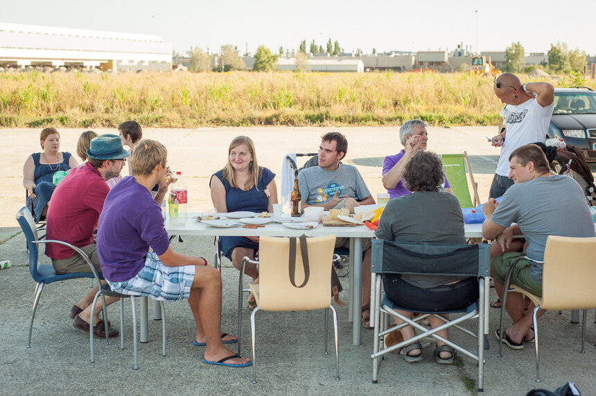 Wer kennt schon vor dem Einzug seine NachbarInnen? Seesterne!