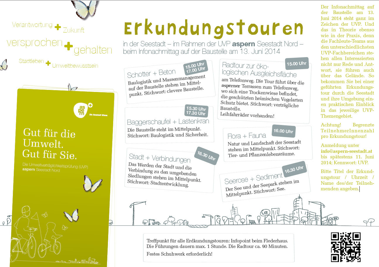 Infonachmittag auf der Baustelle