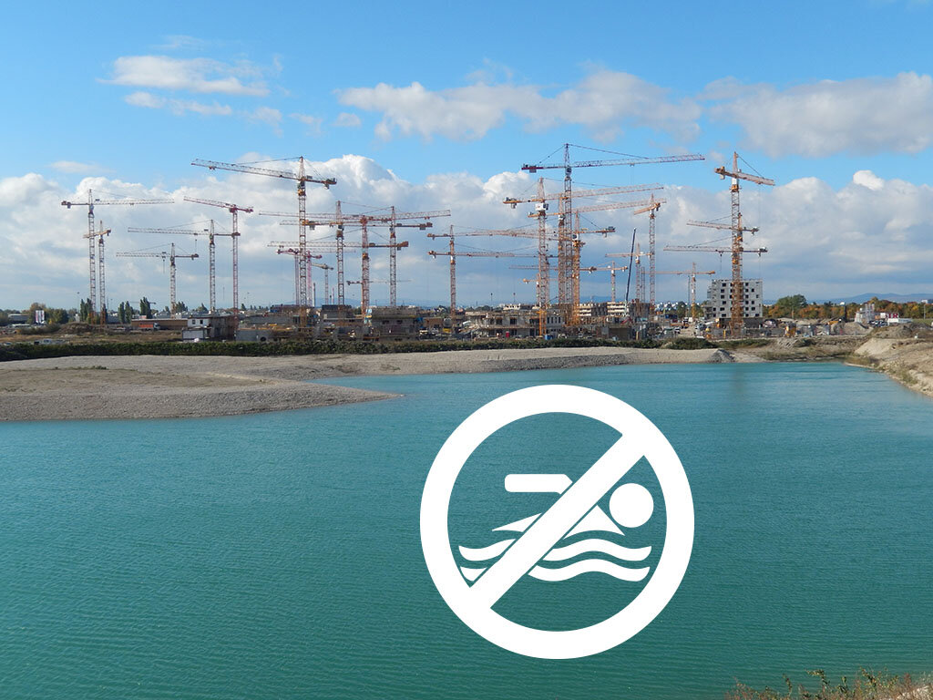 Darf man im See schon baden?