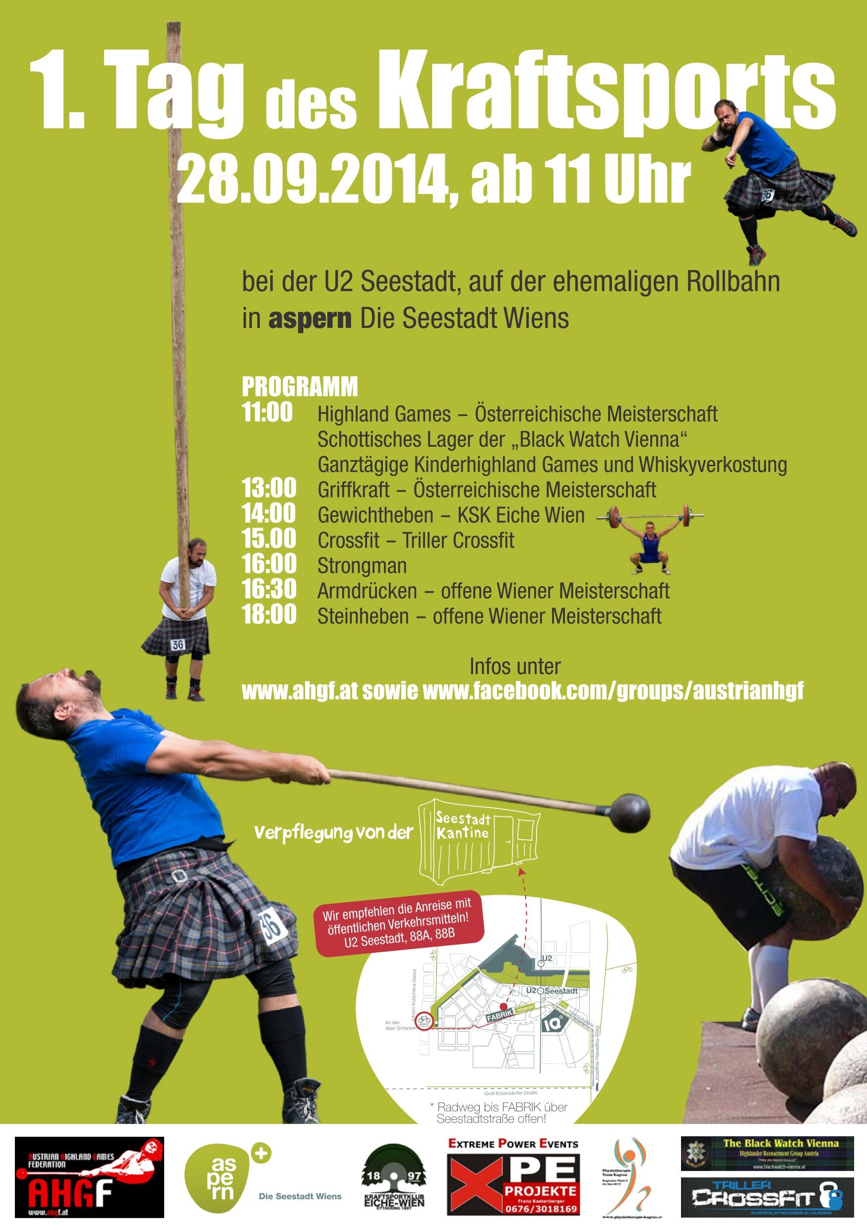 Highland Games – Österreichische Meisterschaft - Tag des Kraftsports