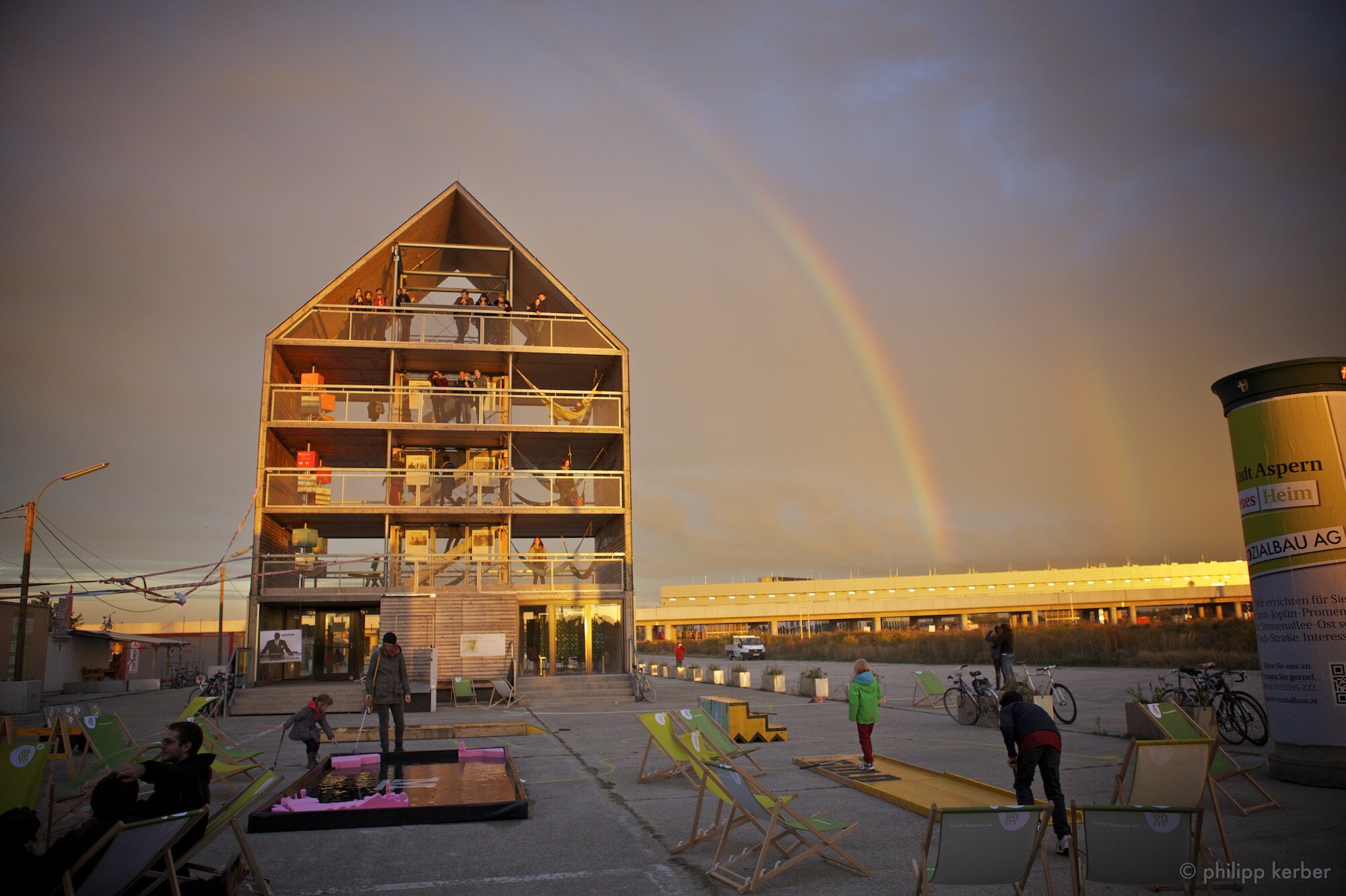 Es werde LICHT beim Mies. Festival 2014 in aspern Seestadt