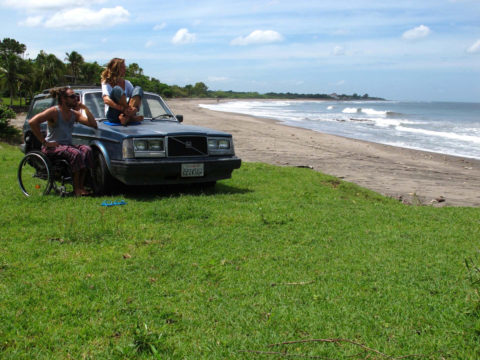 Ein Jahr lang mit dem Rollstuhl durch Zentralamerika