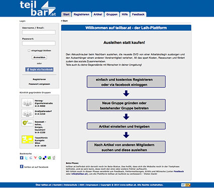 Seestadt + teilen, borgen, tauschen!