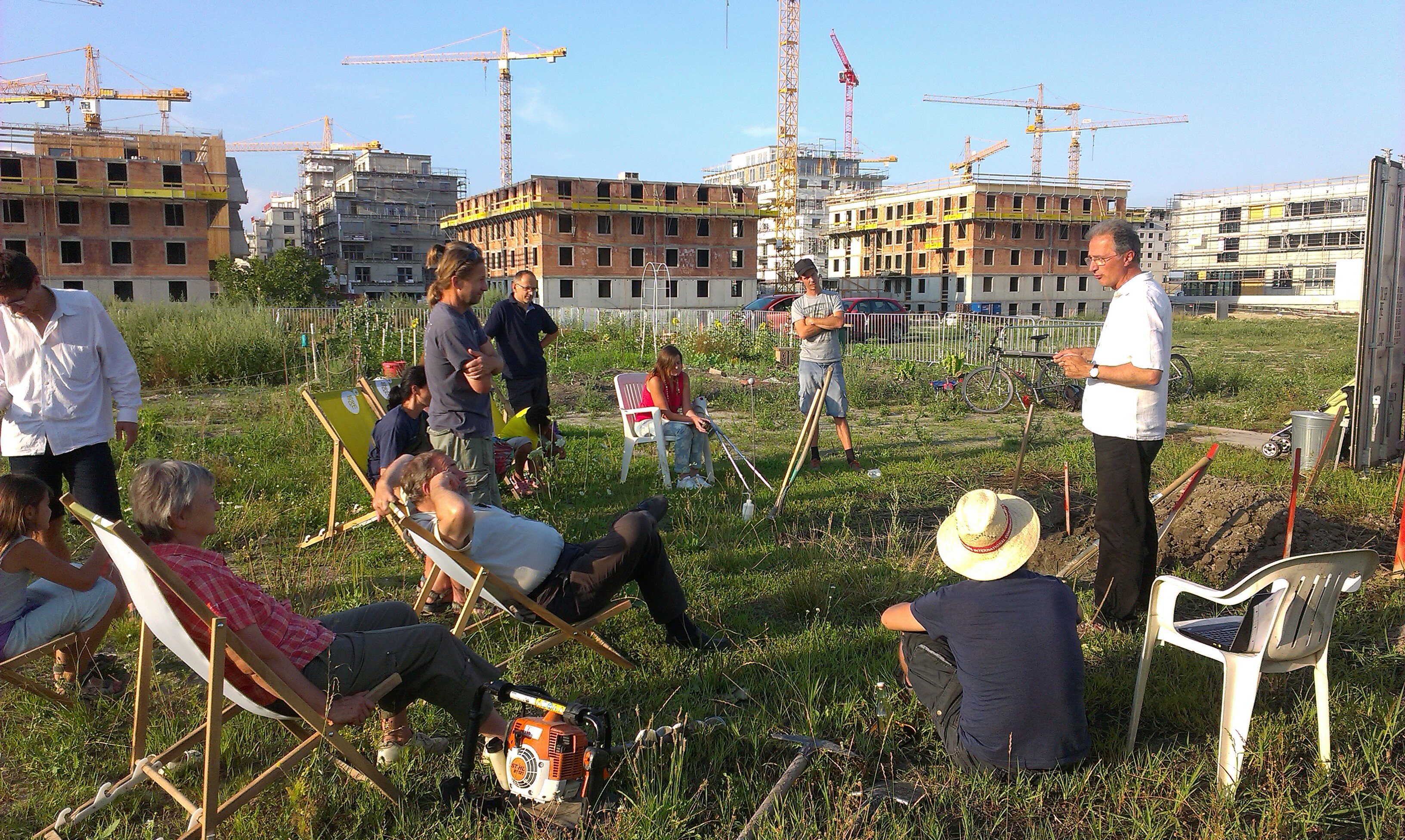 Der SeestadtGarten im Sommer 2014