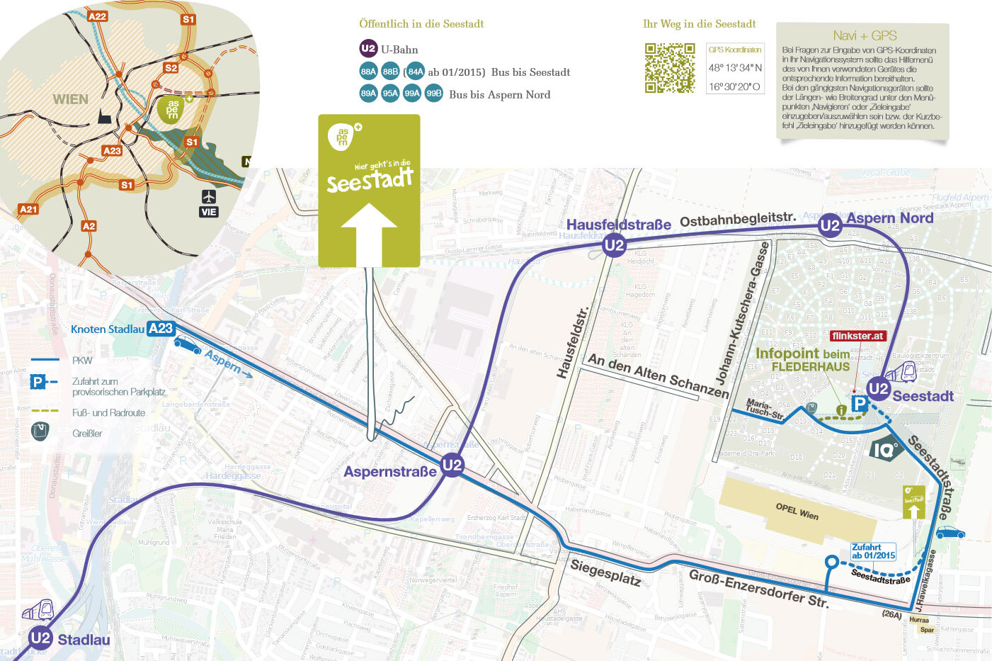 Neues Jahr, neue Anfahrt
