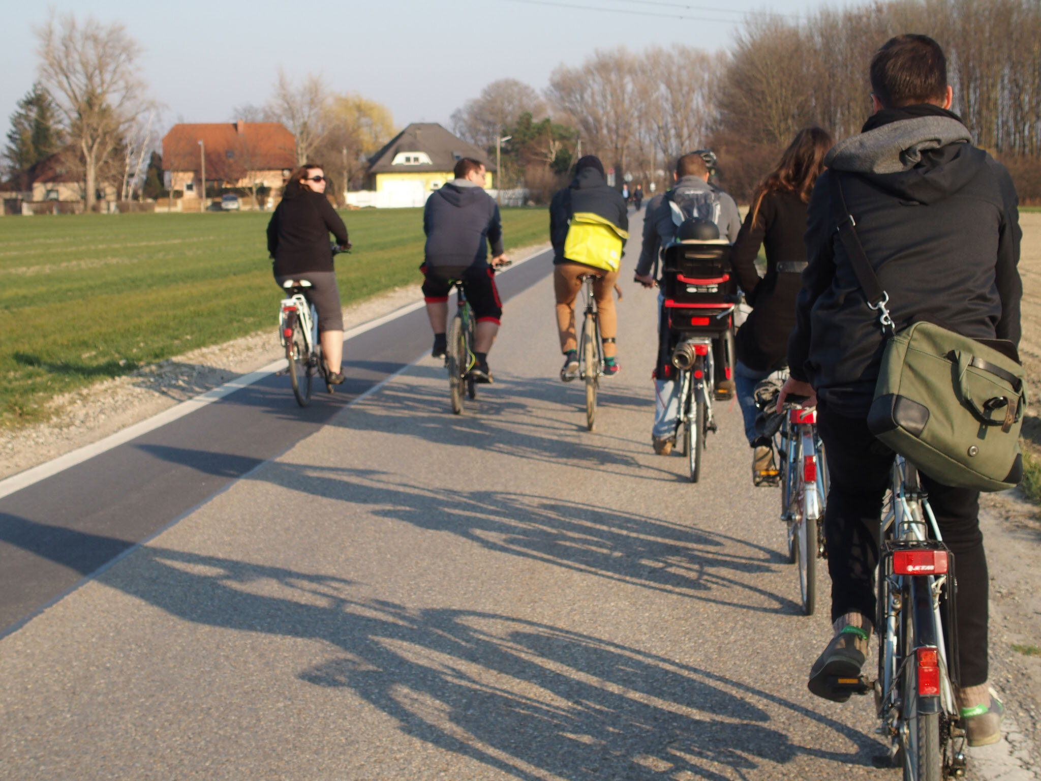 Das war die Radausfahrt zum Frühlingsstart