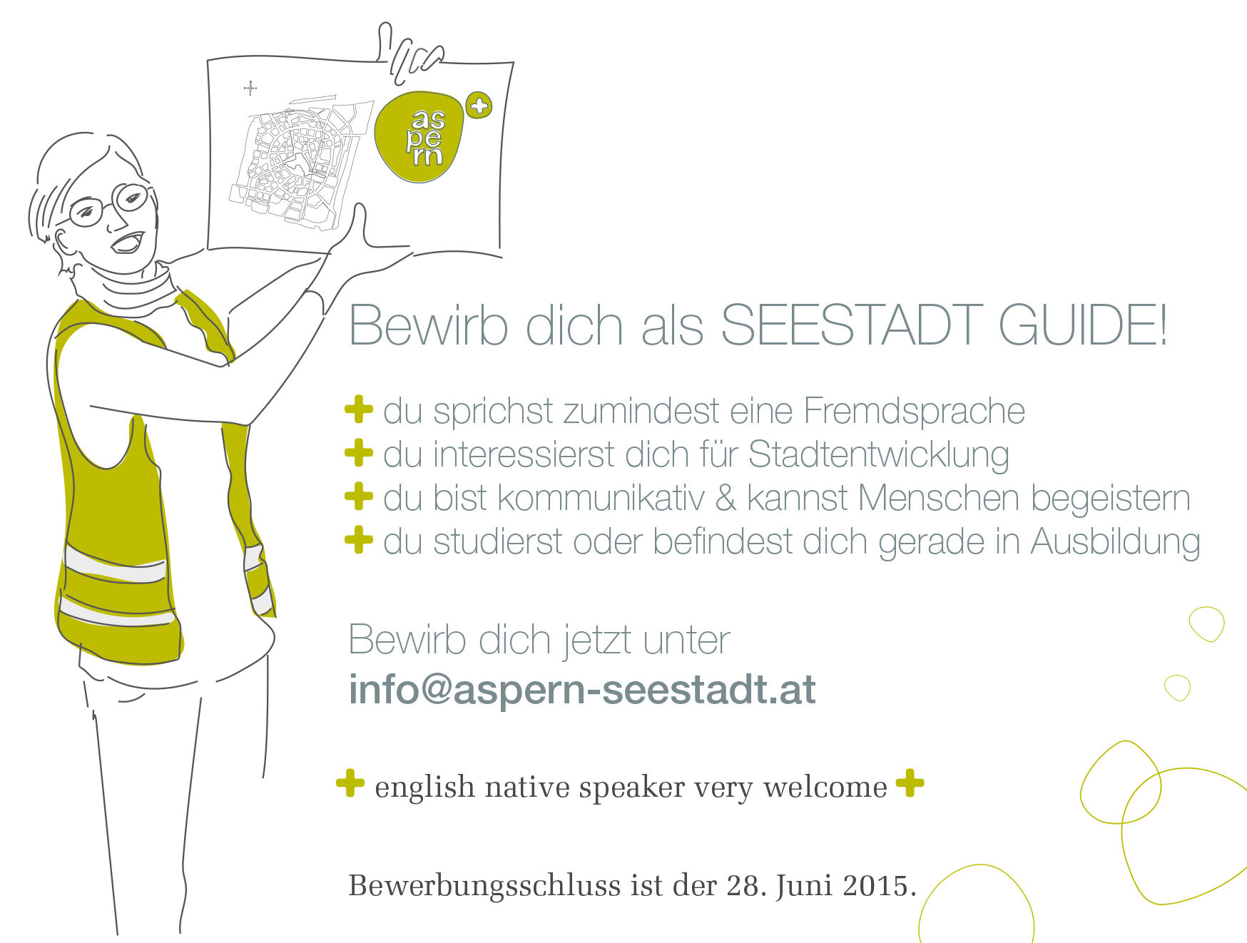 SeestadtGUIDE gesucht!