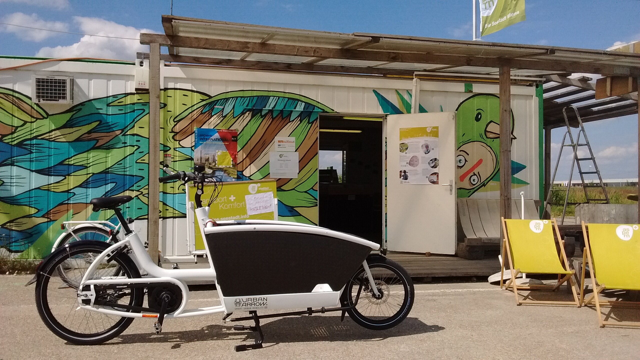 Lastenrad-Verleih beim Stadtteilmanagement