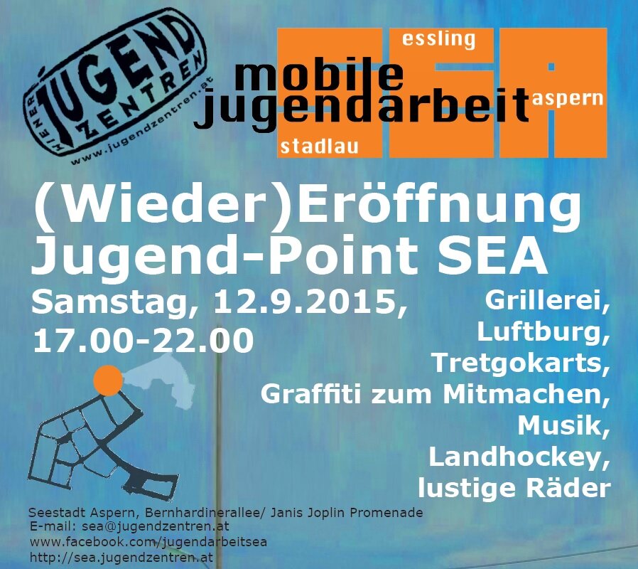 (Wieder-)Eröffnung der Mobilen Jugendarbeit SEA
