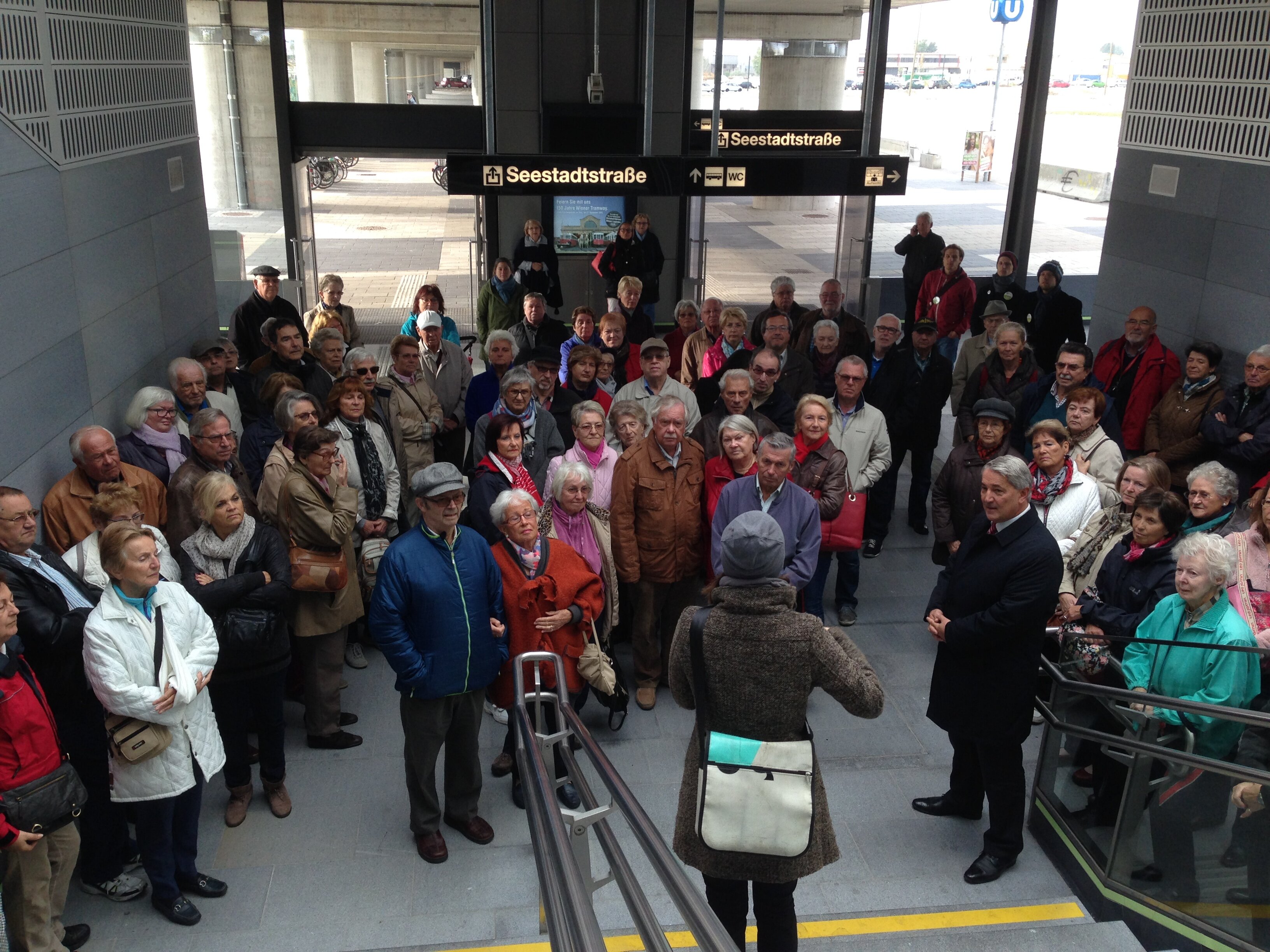 Sandflächen im öffentlichen Raum der Seestadt