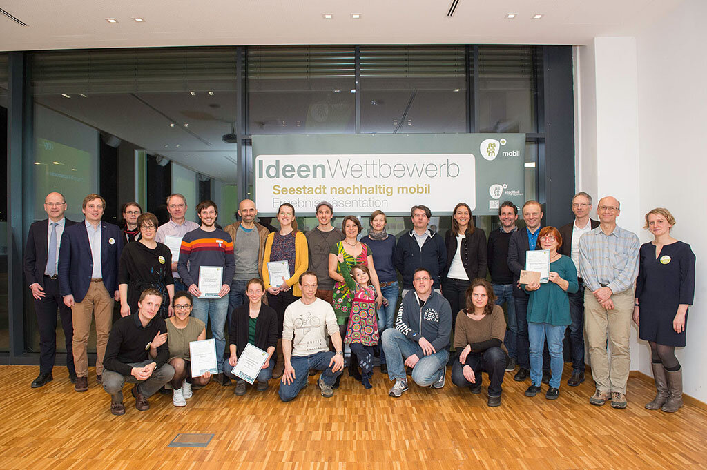 GewinnerInnen des Ideenwettbewerbes für nachhaltige Mobilität in aspern Seestadt gekürt