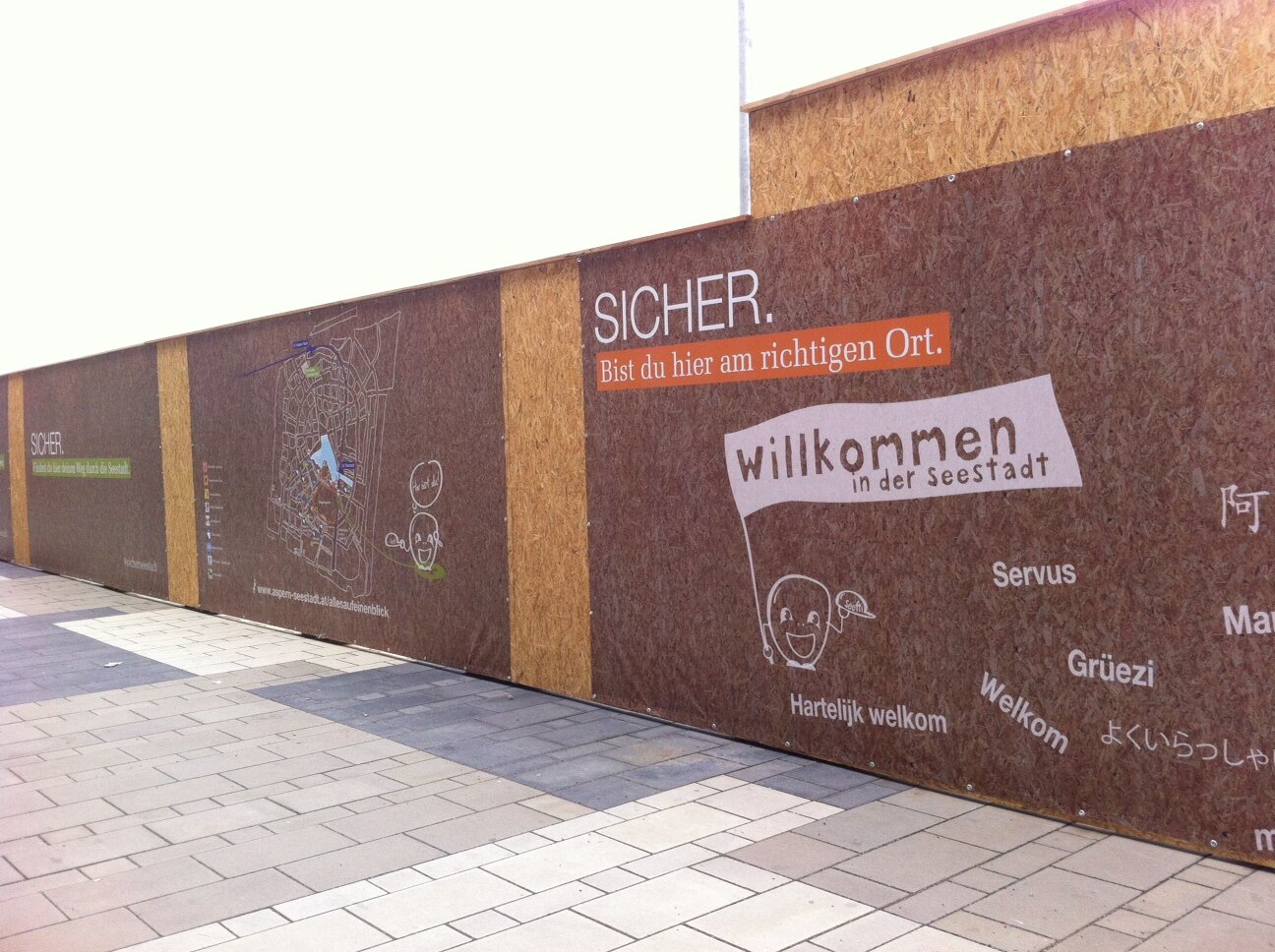 Perfekte Baustellenlogistik für das Seeparkquartier