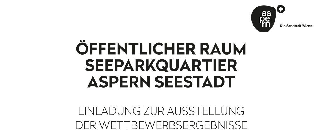Einladung zur Ausstellung - Öffentlicher Raum Seeparkquartier