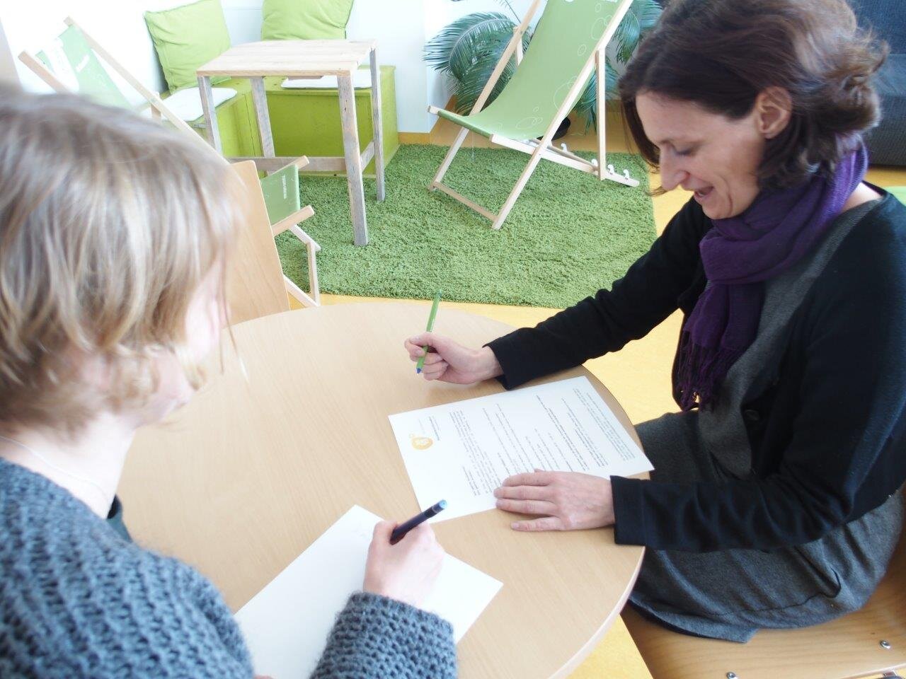 Sprechstunde Arbeit & Bildung