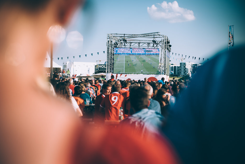 EM-Finalphase | Public Viewing  Aspern Nord