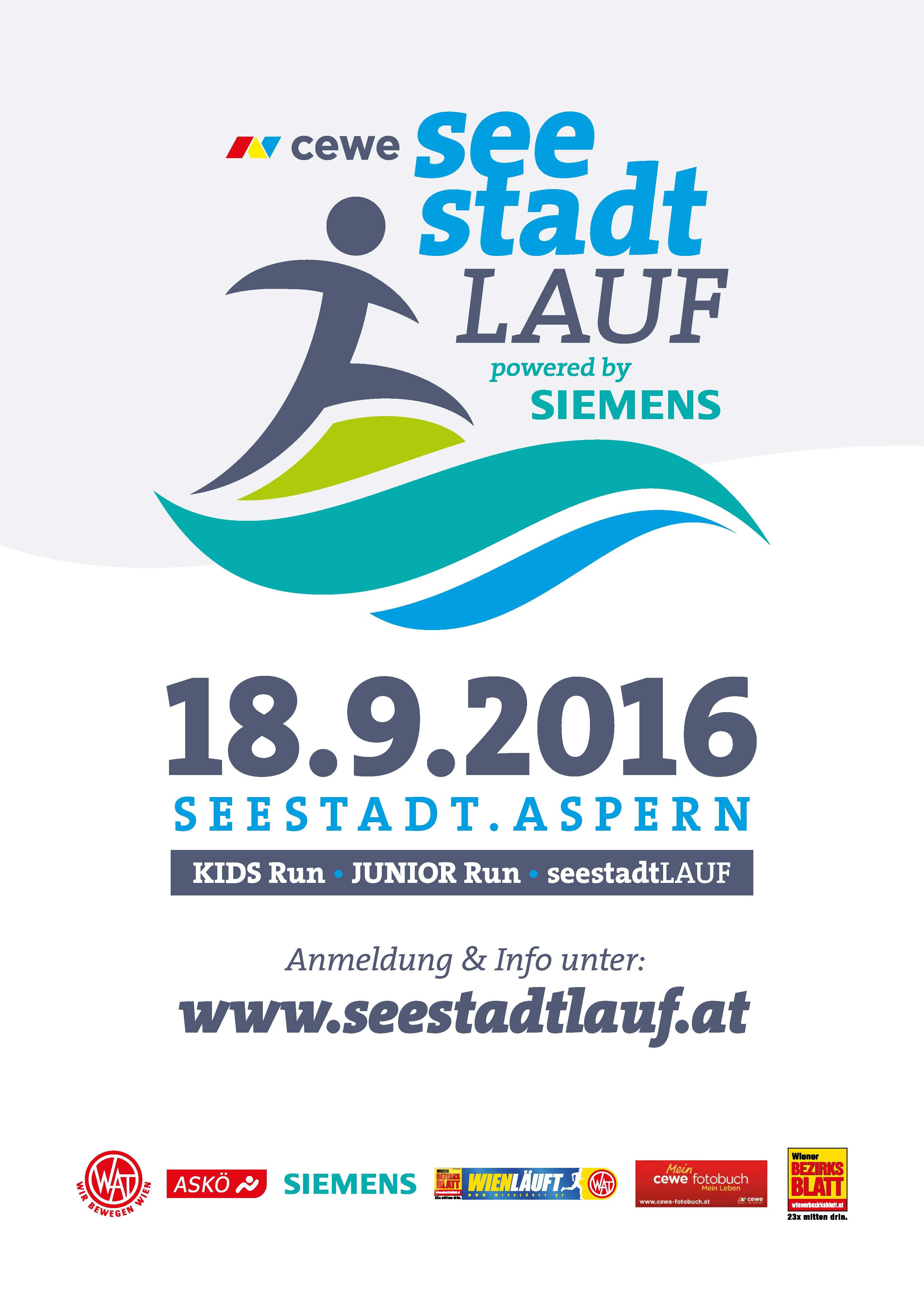 Seestadtlauf - jetzt anmelden!