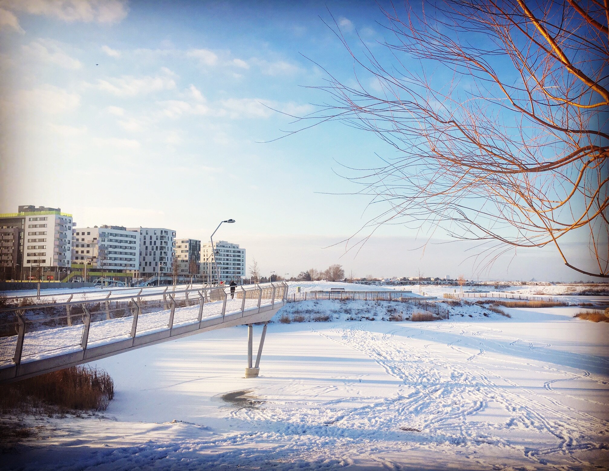 Blitzlichter der Schneestadt