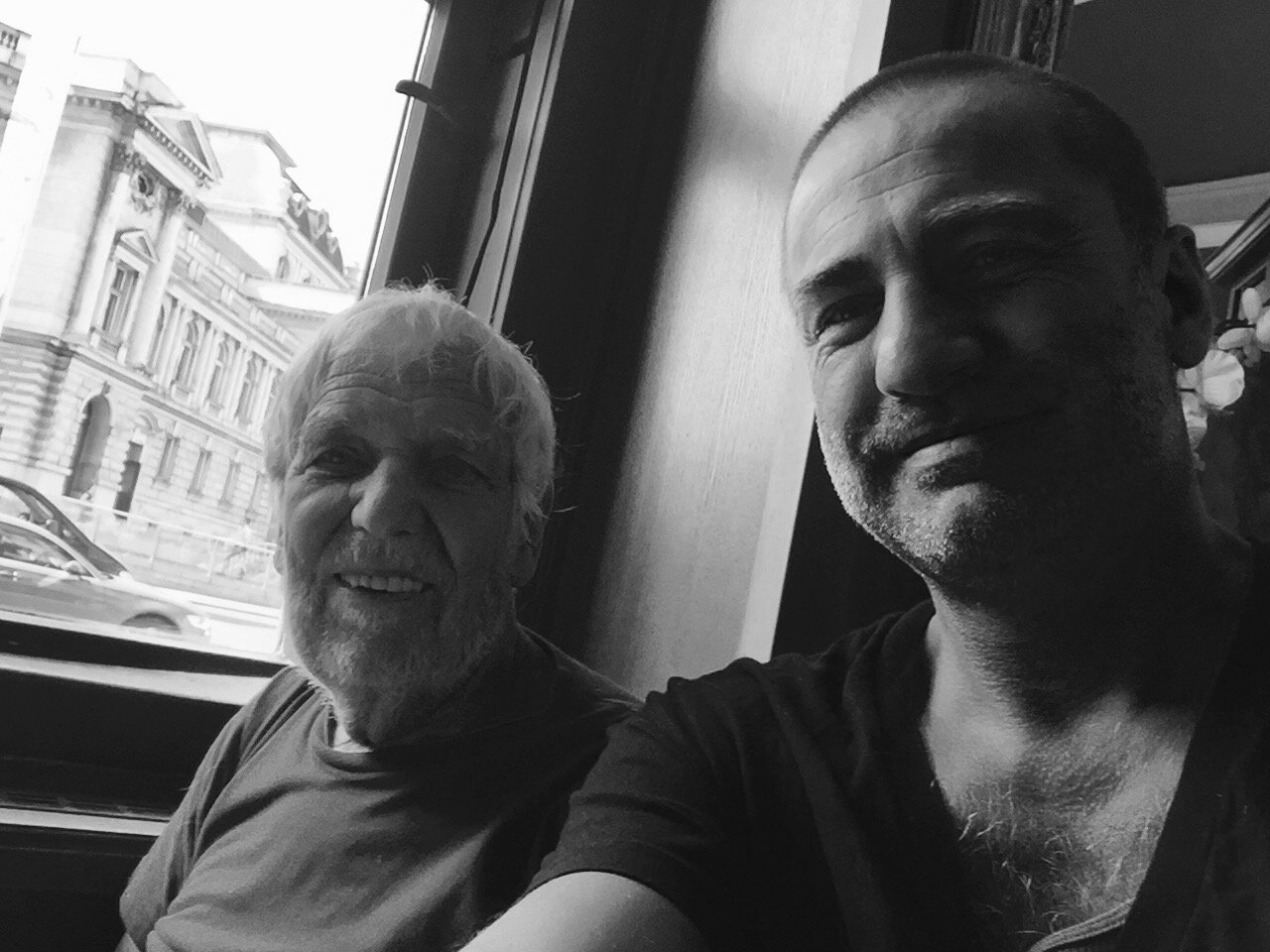 Thomas Andreas Beck und Professor Ernst Gehmacher