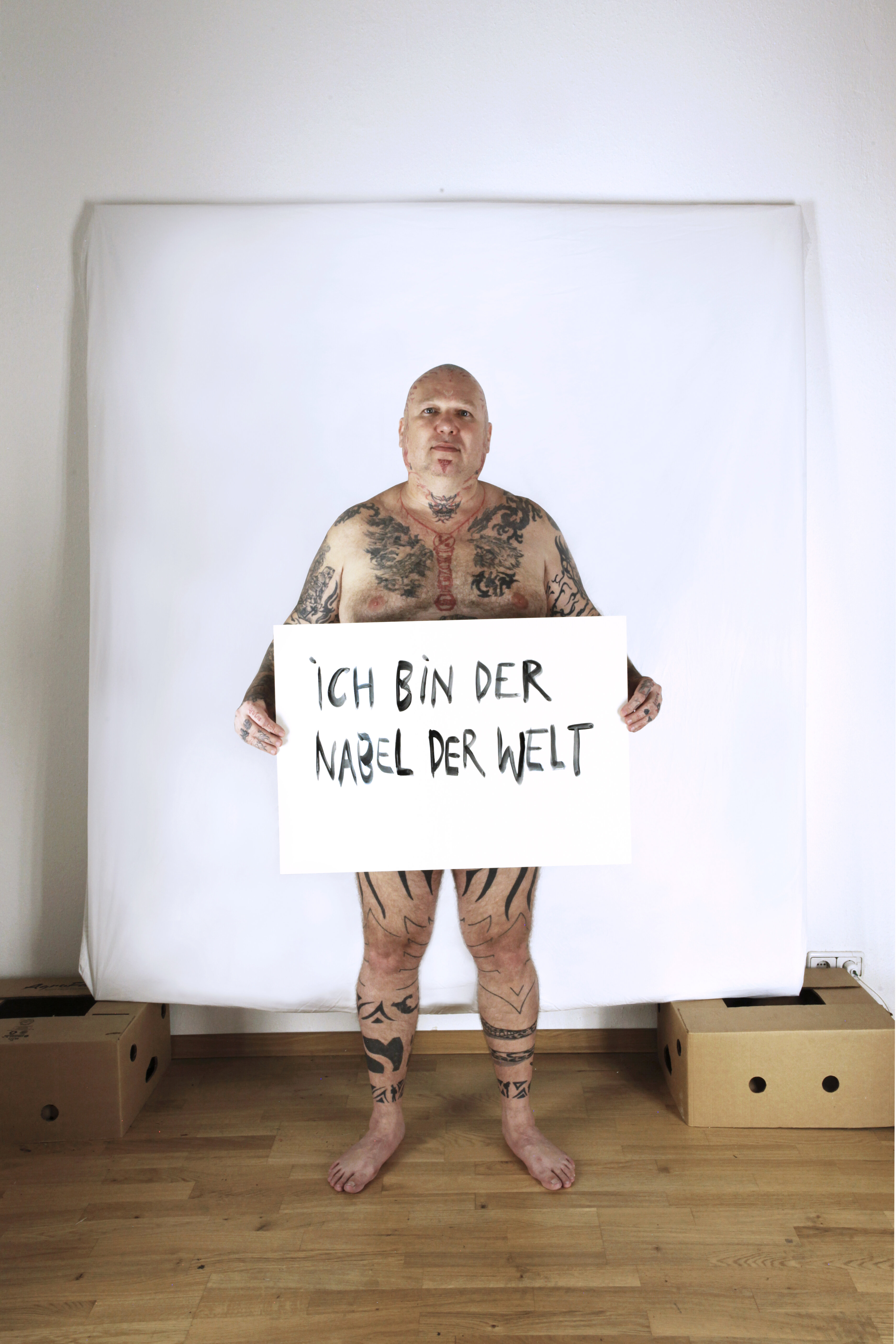 Ich bin der Nabel der Welt!