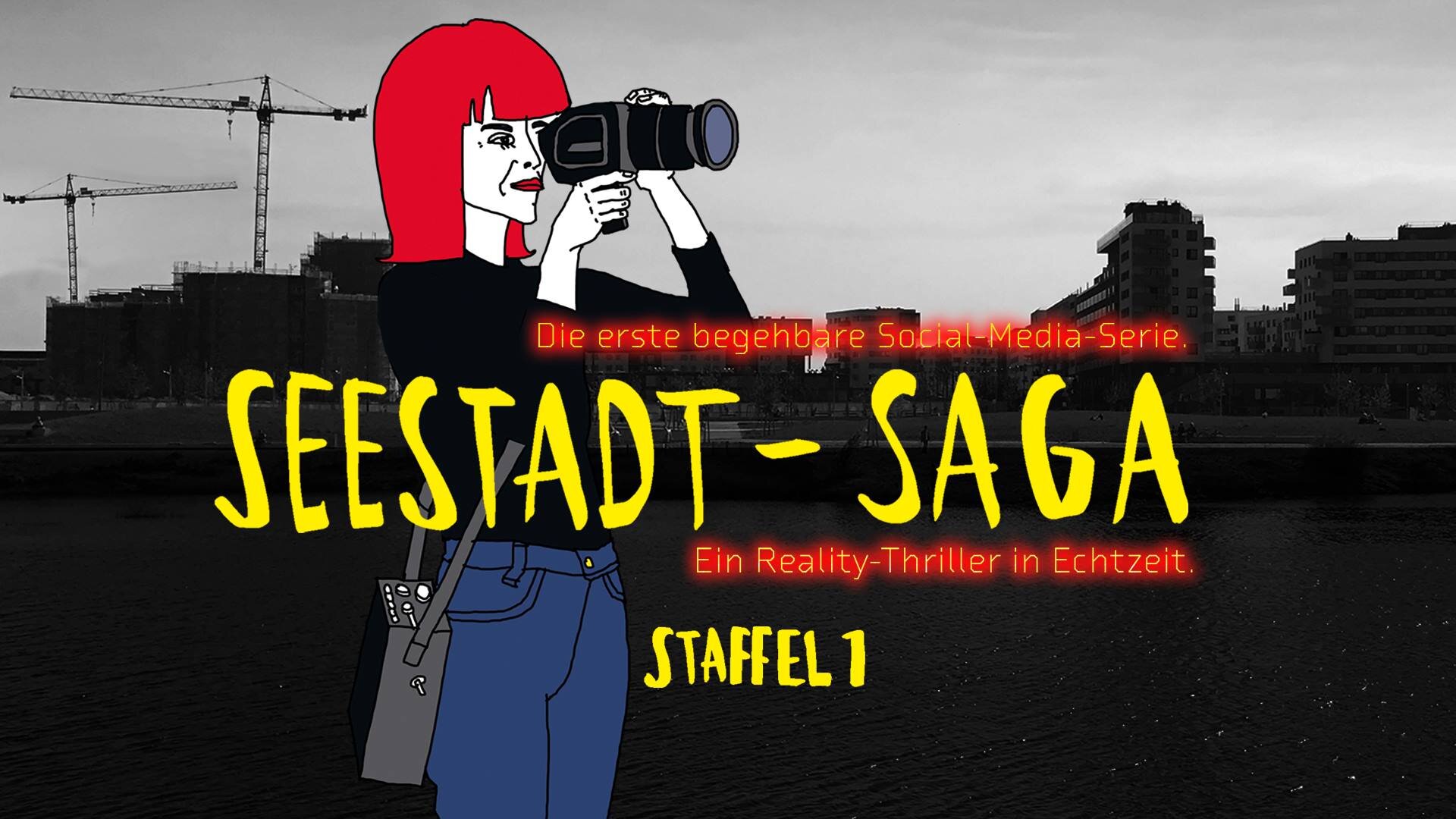 Flyer zur Seestadt-Saga