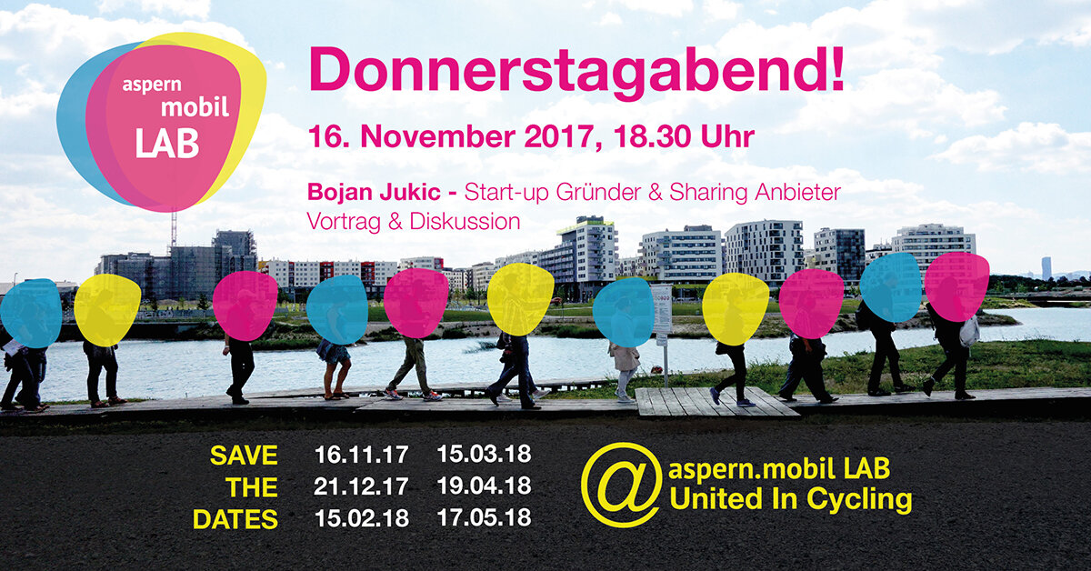 Donnerstagabend! aspern.mobil LAB@United in Cycling