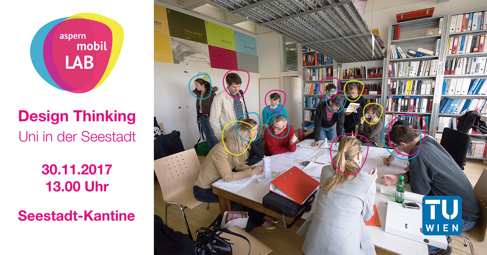 aspern.mobil LAB - Design Thinking, Uni in der Seestadt