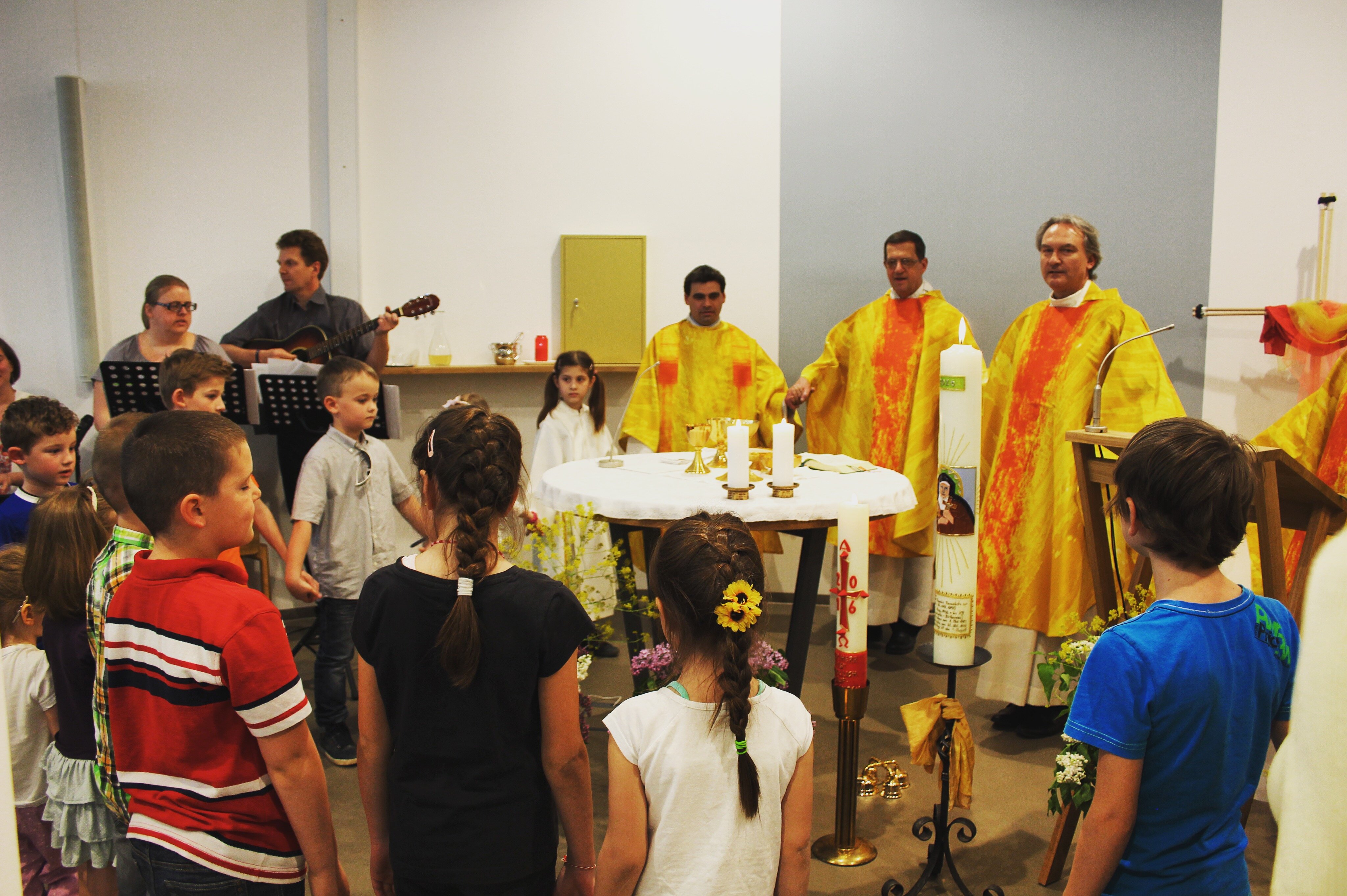 Feierliche Eröffnung des Seelsorgezentrums mit Bischofsvikar Schutzki