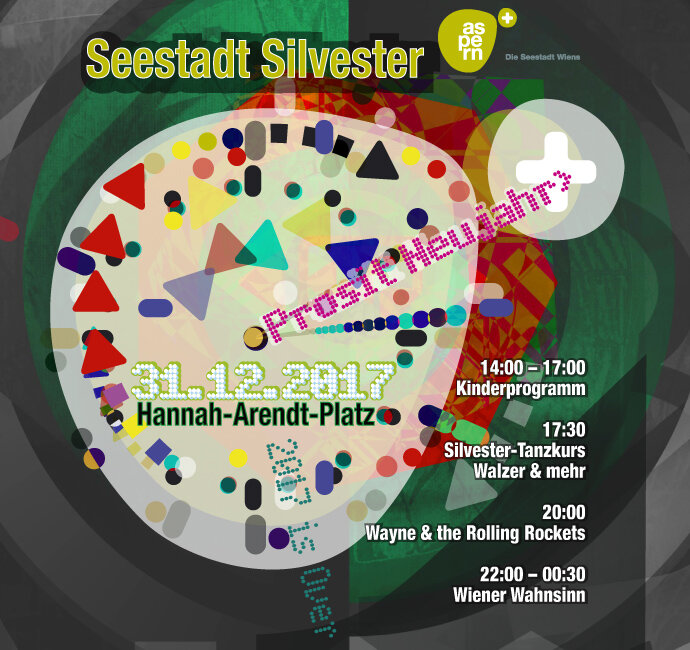 Silvester 2017 in der Seestadt