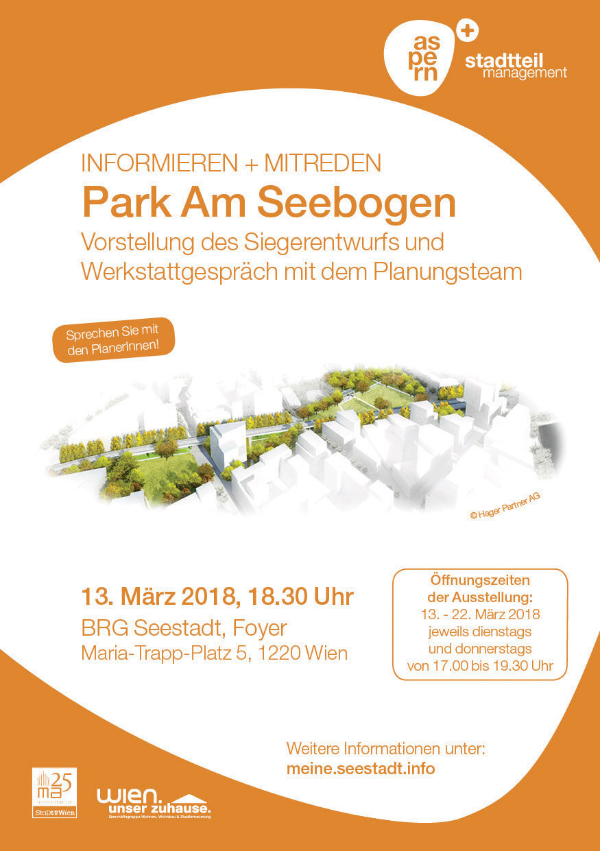 Park Am Seebogen - Ausstellung und Werkstattgespräch