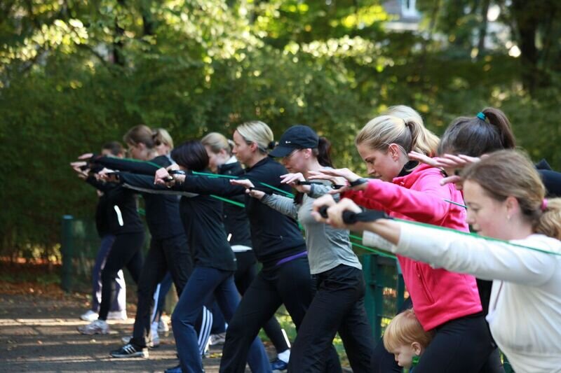 Gemeinsam Sporteln macht mehr Freude
