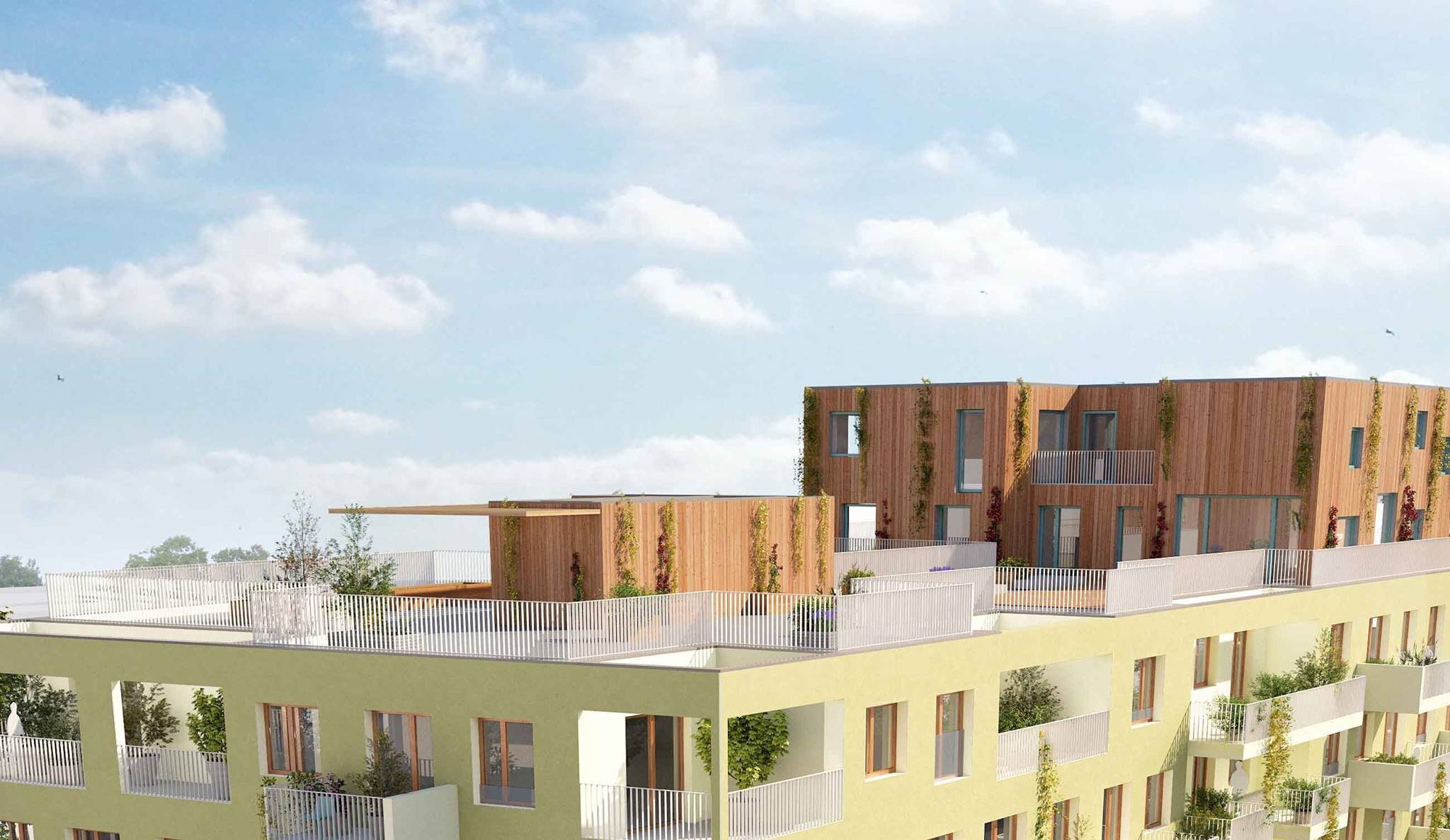 Visualisierung der Baugruppe Leuchtturm