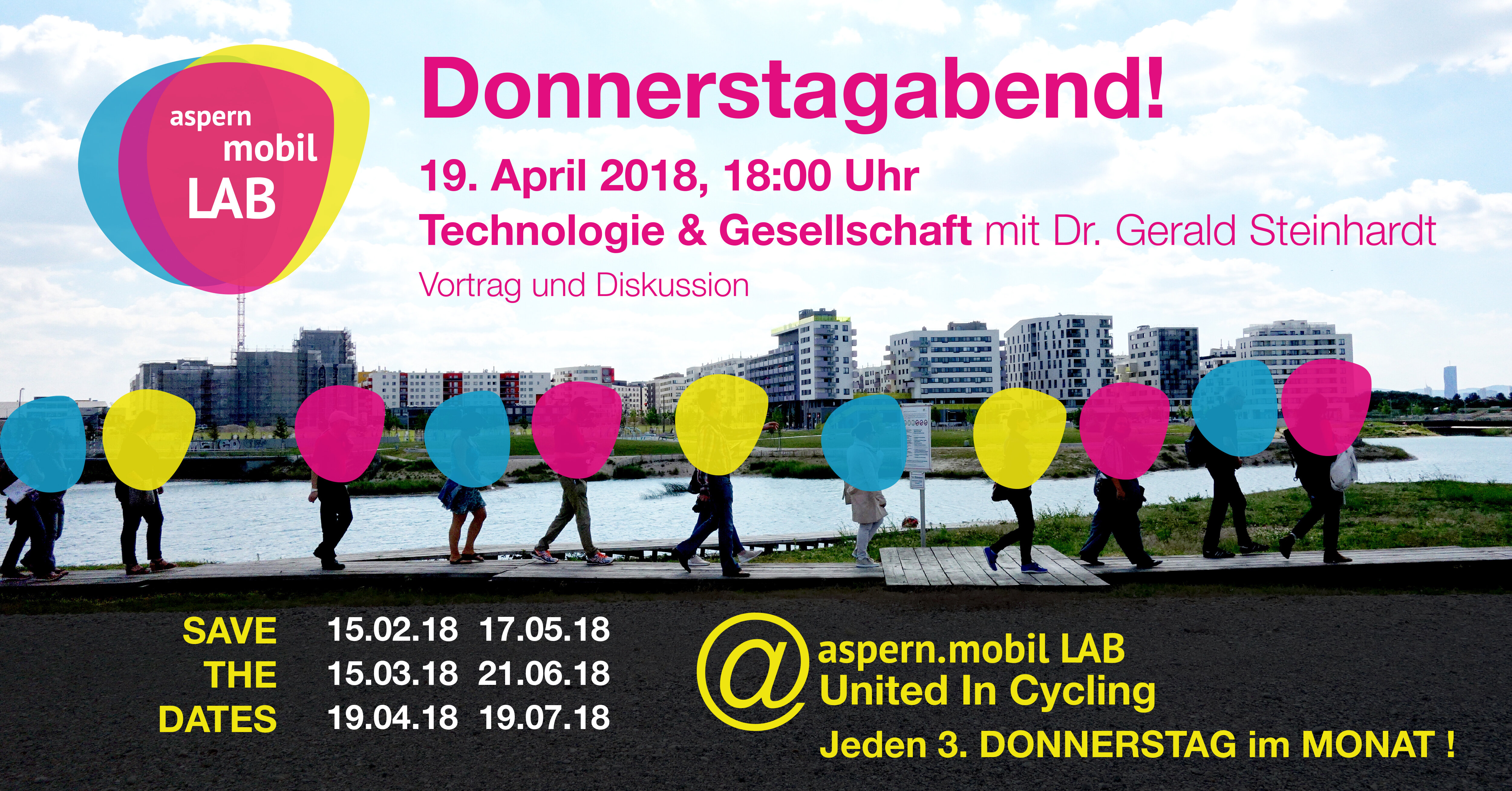 Das aspern.mobil LAB lädt zum Vortrag und Diskussion mit Gerald Steinhardt