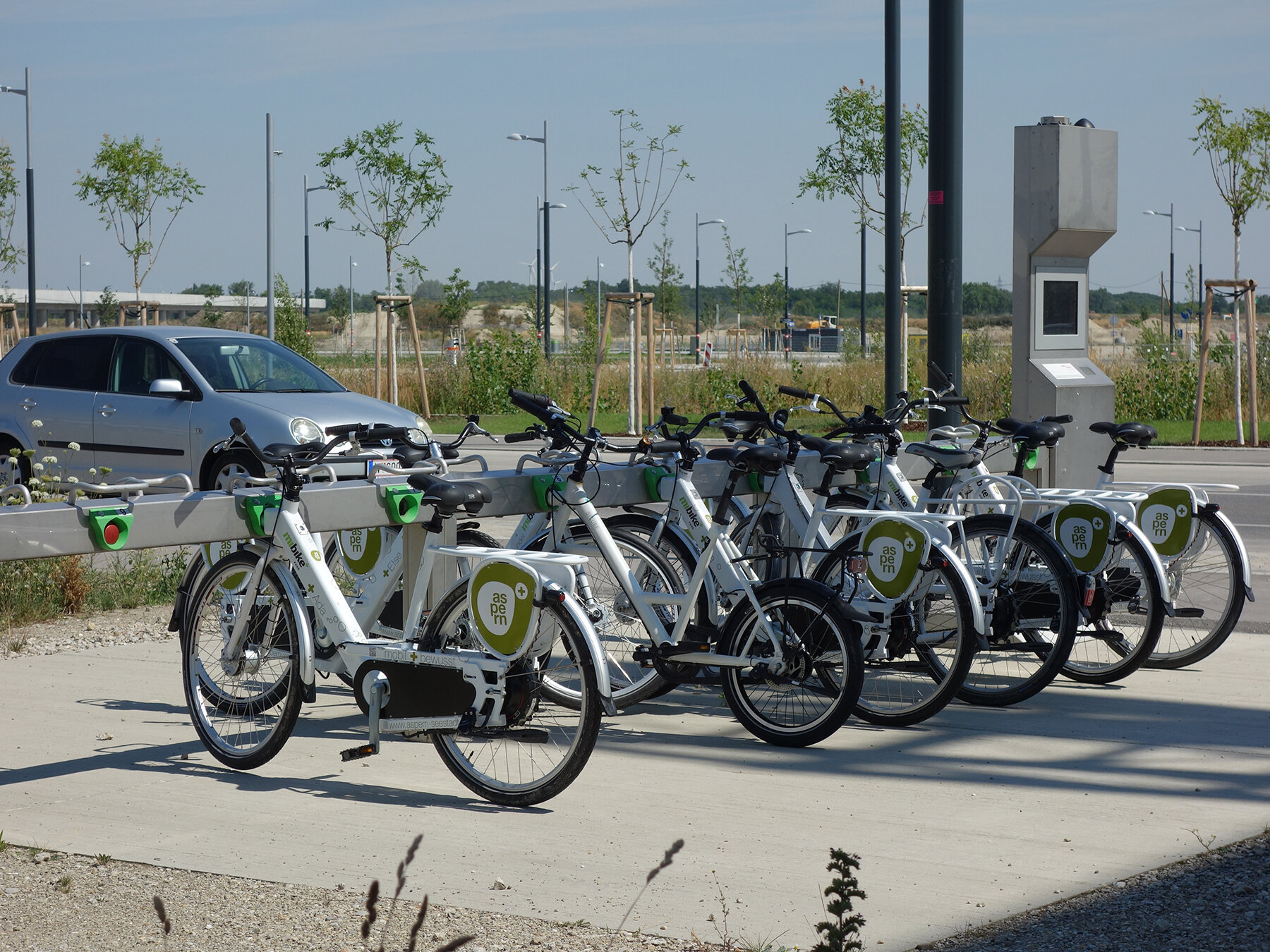 Radfahren in der Seestadt