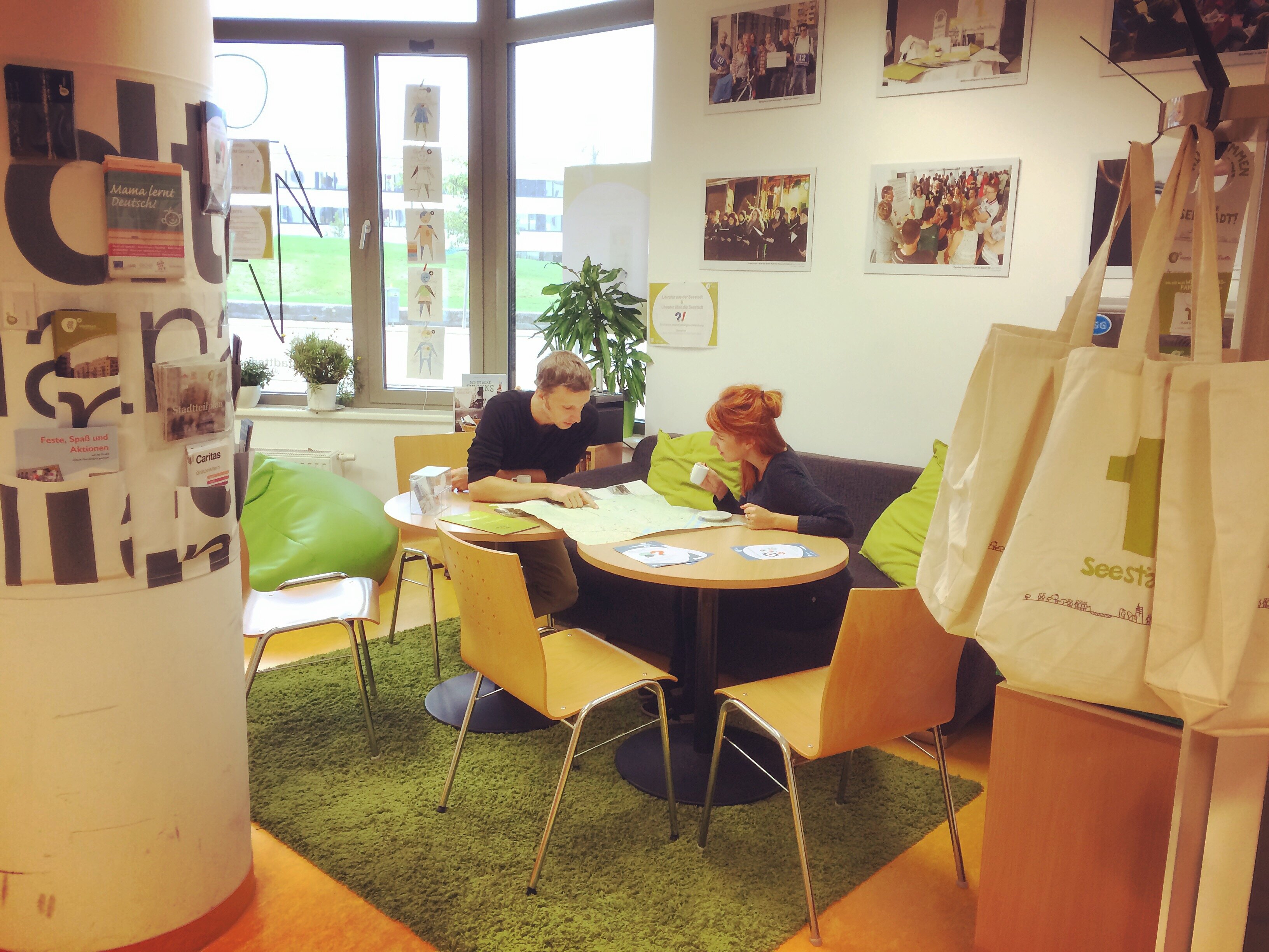 Foto des Foyers im Stadtteilmanagement