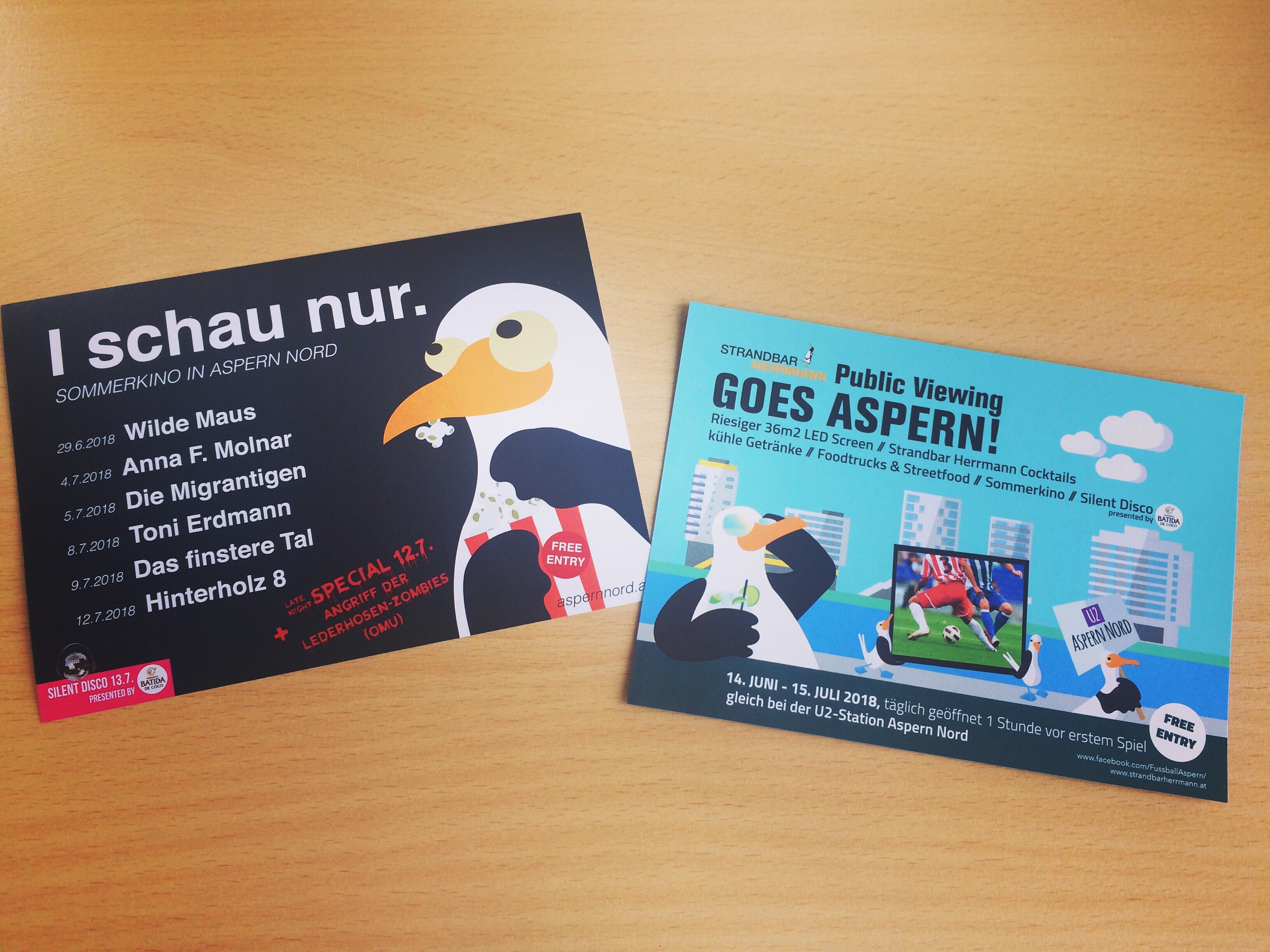 WM 2018: Public Viewing in Aspern Nord