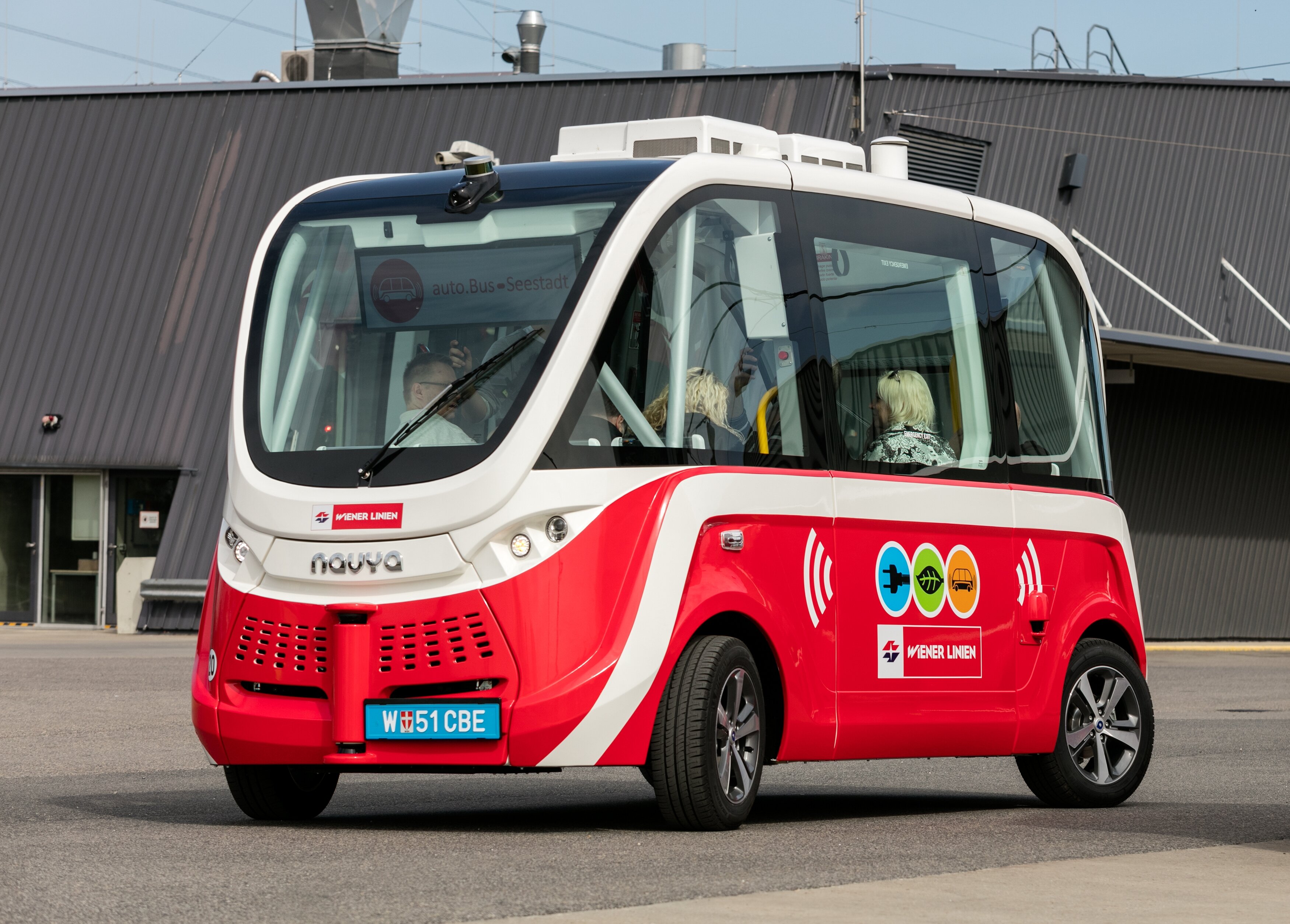 Alle Plätze vergeben: Gewinnen Sie eine Fahrt mit dem autonomen E-Bus!