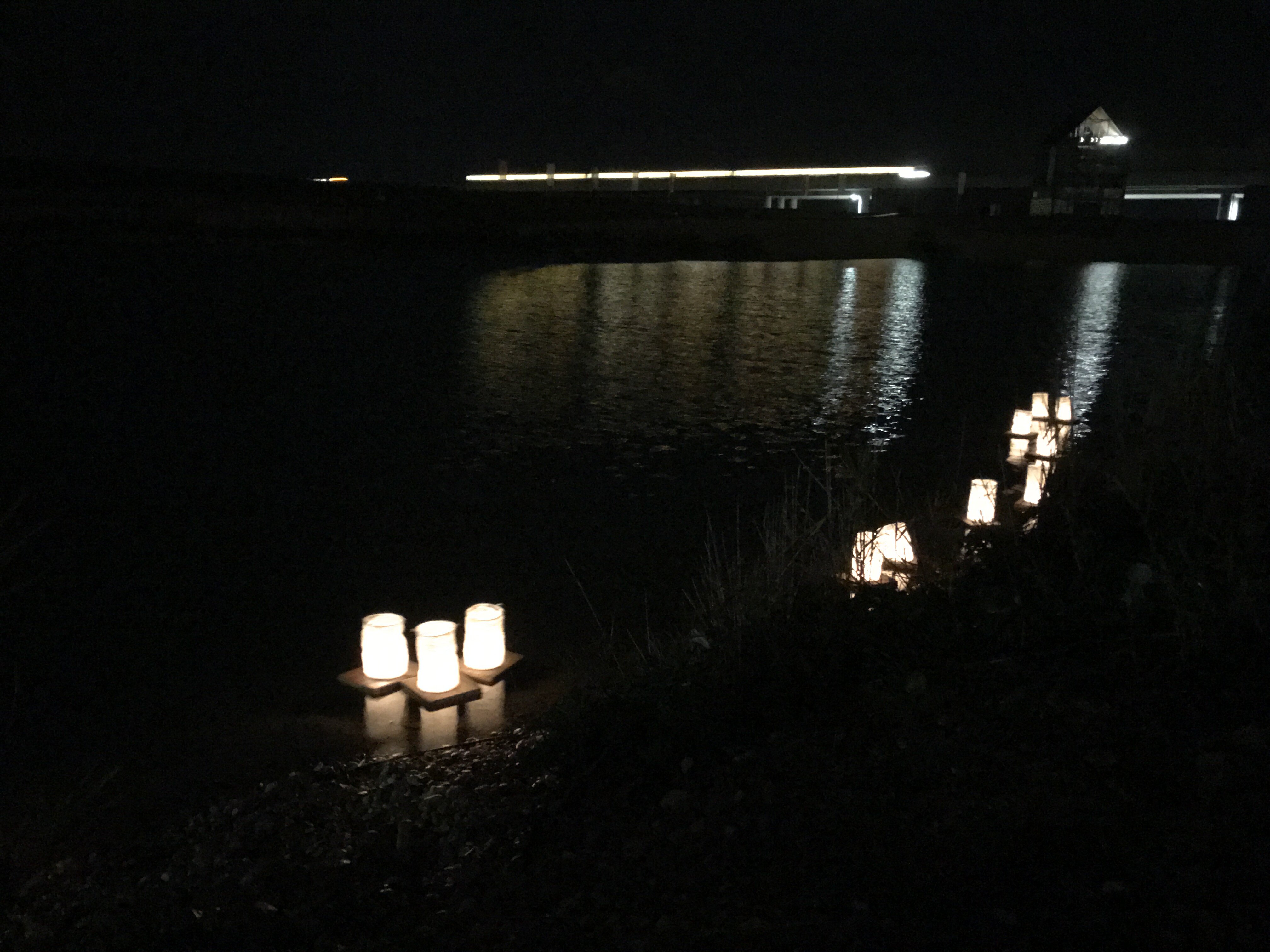 Abschiednehmen vom Seestadt-Steg