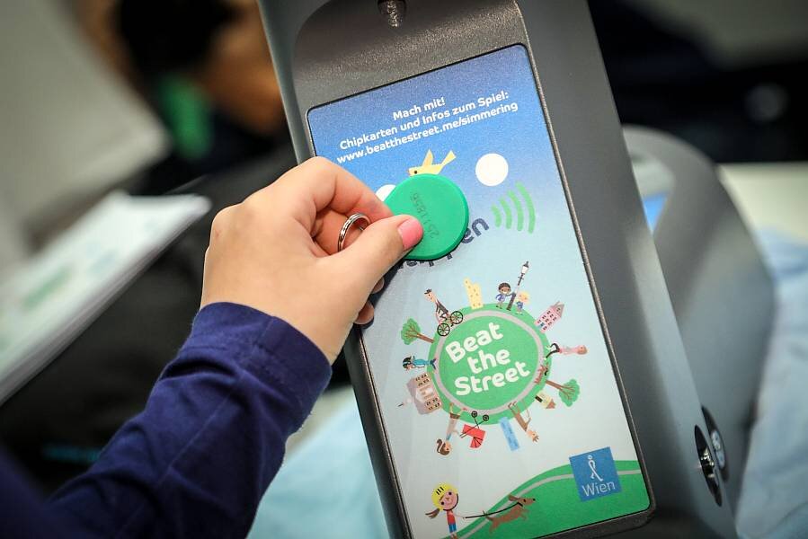 "Beat the Street" - Das Bewegungsspiel kommt in die Seestadt